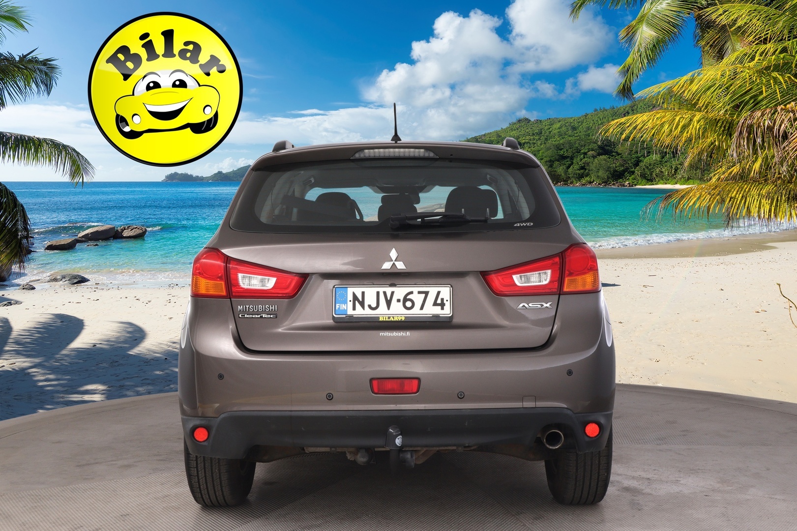 Mitsubishi ASX 2015 1,6 Di-D AS&G Invite 4WD 6MT - | Vetokoukku | Lohko | P.tutka | 1-Om. Suomiauto | 2x renkaat alumiinivanteilla |