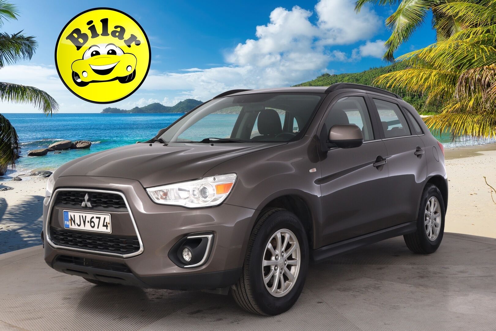 Mitsubishi ASX 2015 1,6 Di-D AS&G Invite 4WD 6MT - | Vetokoukku | Lohko | P.tutka | 1-Om. Suomiauto | 2x renkaat alumiinivanteilla |