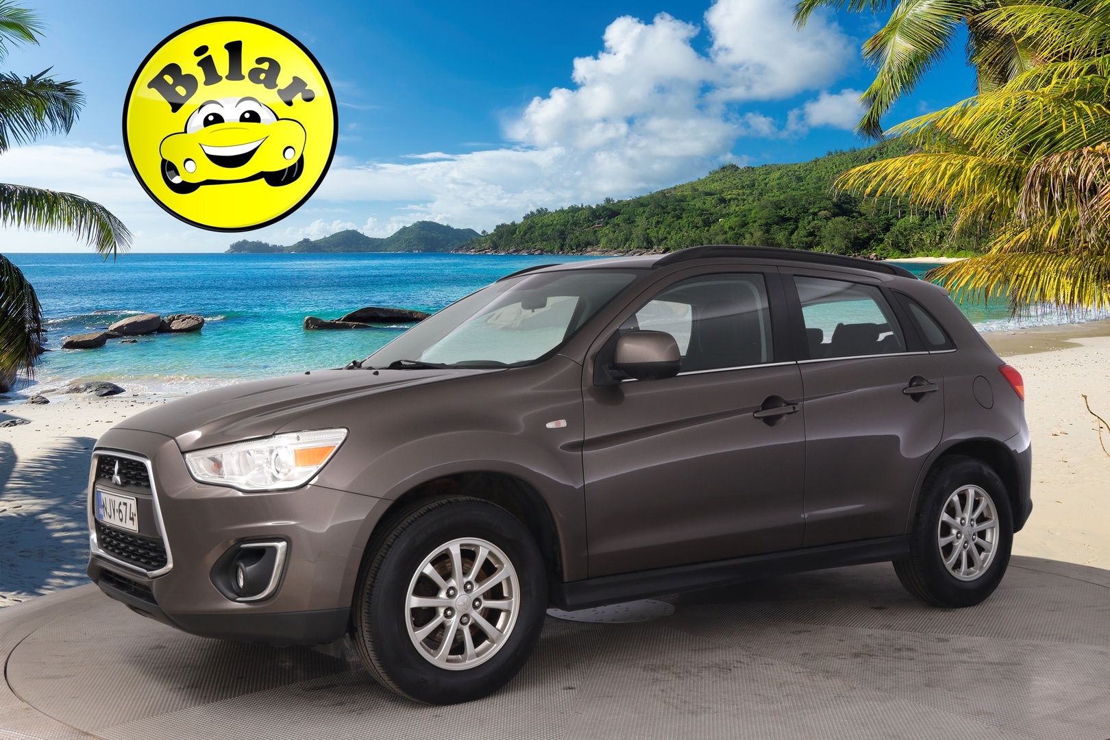 Mitsubishi ASX 2015 1,6 Di-D AS&G Invite 4WD 6MT - | Vetokoukku | Lohko | P.tutka | 1-Om. Suomiauto | 2x renkaat alumiinivanteilla |