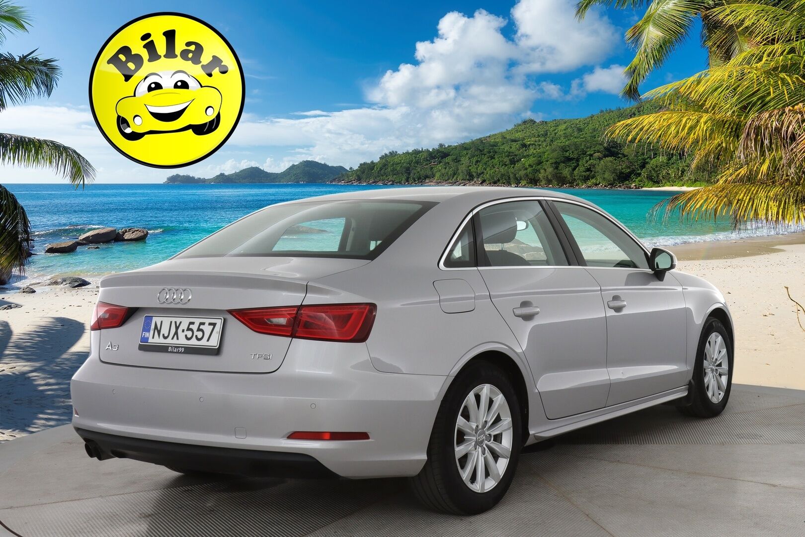 Audi A3 2015 Sedan Business 1,4 TFSI 92 kW - | Merkkihuollettu | Xenon | Tutkat | Vetokoukku | Bluetooth | Vakkari | Suomi-auto