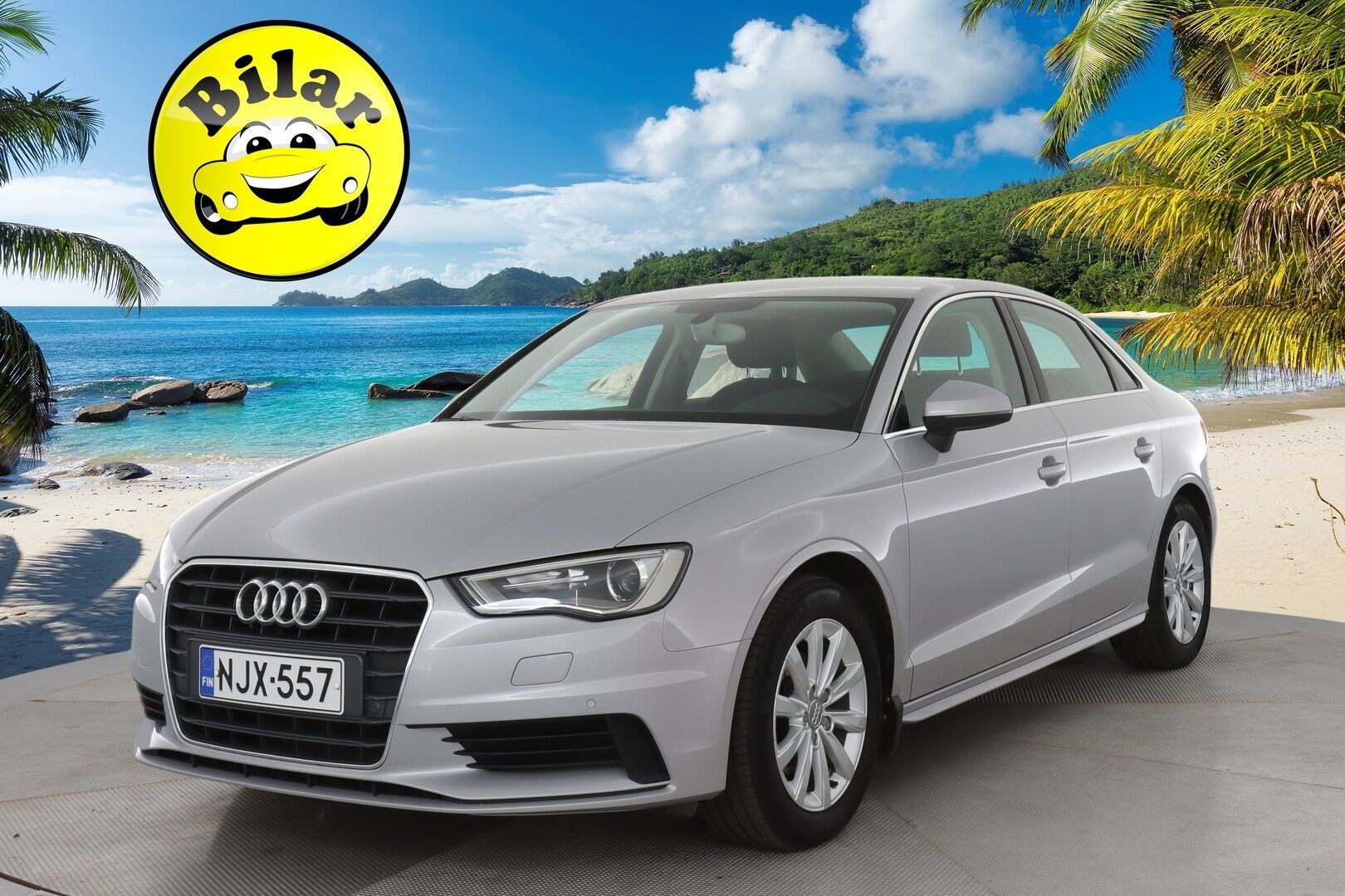 Audi A3 2015 Sedan Business 1,4 TFSI 92 kW - | Merkkihuollettu | Xenon | Tutkat | Vetokoukku | Bluetooth | Vakkari | Suomi-auto