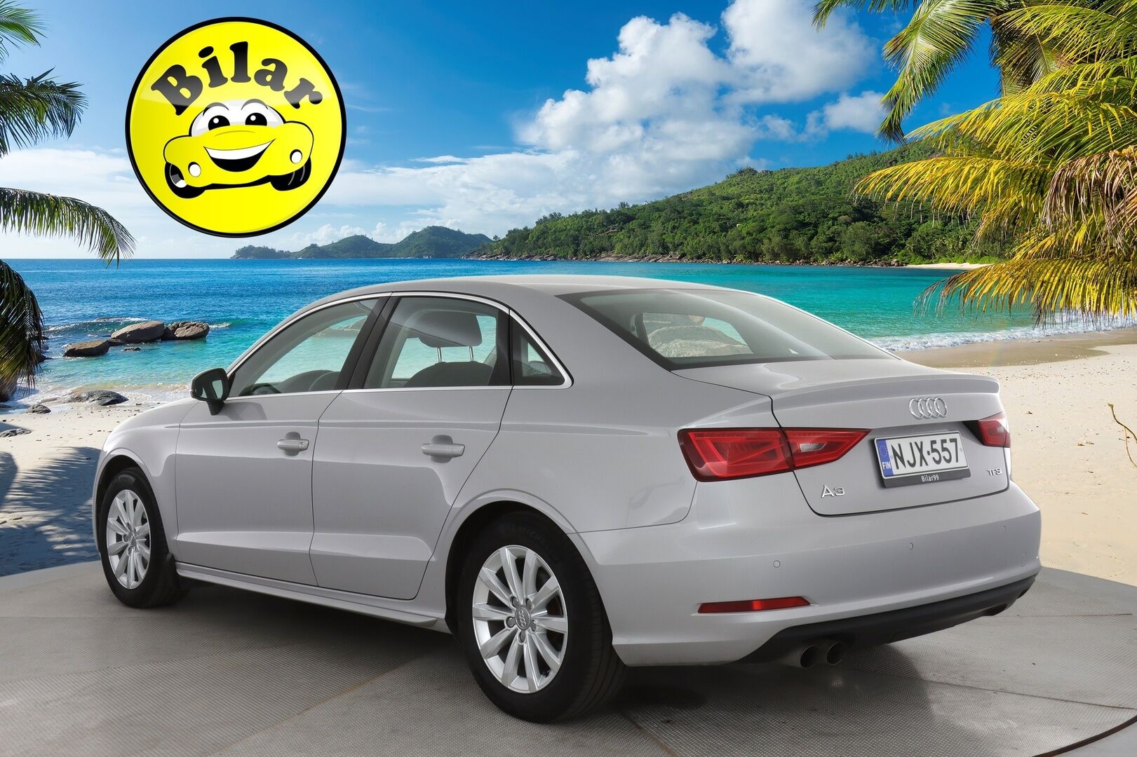 Audi A3 2015 Sedan Business 1,4 TFSI 92 kW - | Merkkihuollettu | Xenon | Tutkat | Vetokoukku | Bluetooth | Vakkari | Suomi-auto