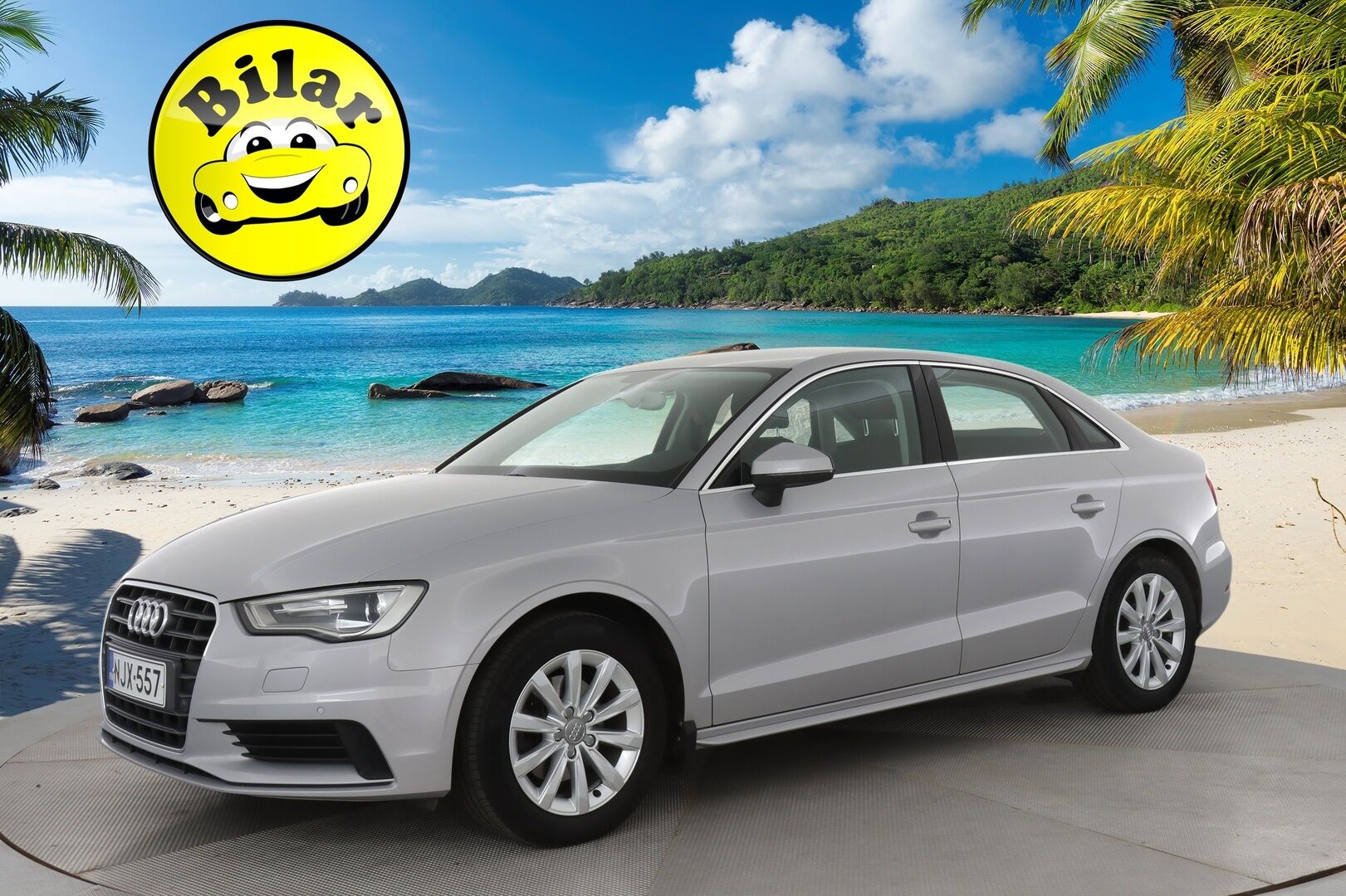 Audi A3 2015 Sedan Business 1,4 TFSI 92 kW - | Merkkihuollettu | Xenon | Tutkat | Vetokoukku | Bluetooth | Vakkari | Suomi-auto