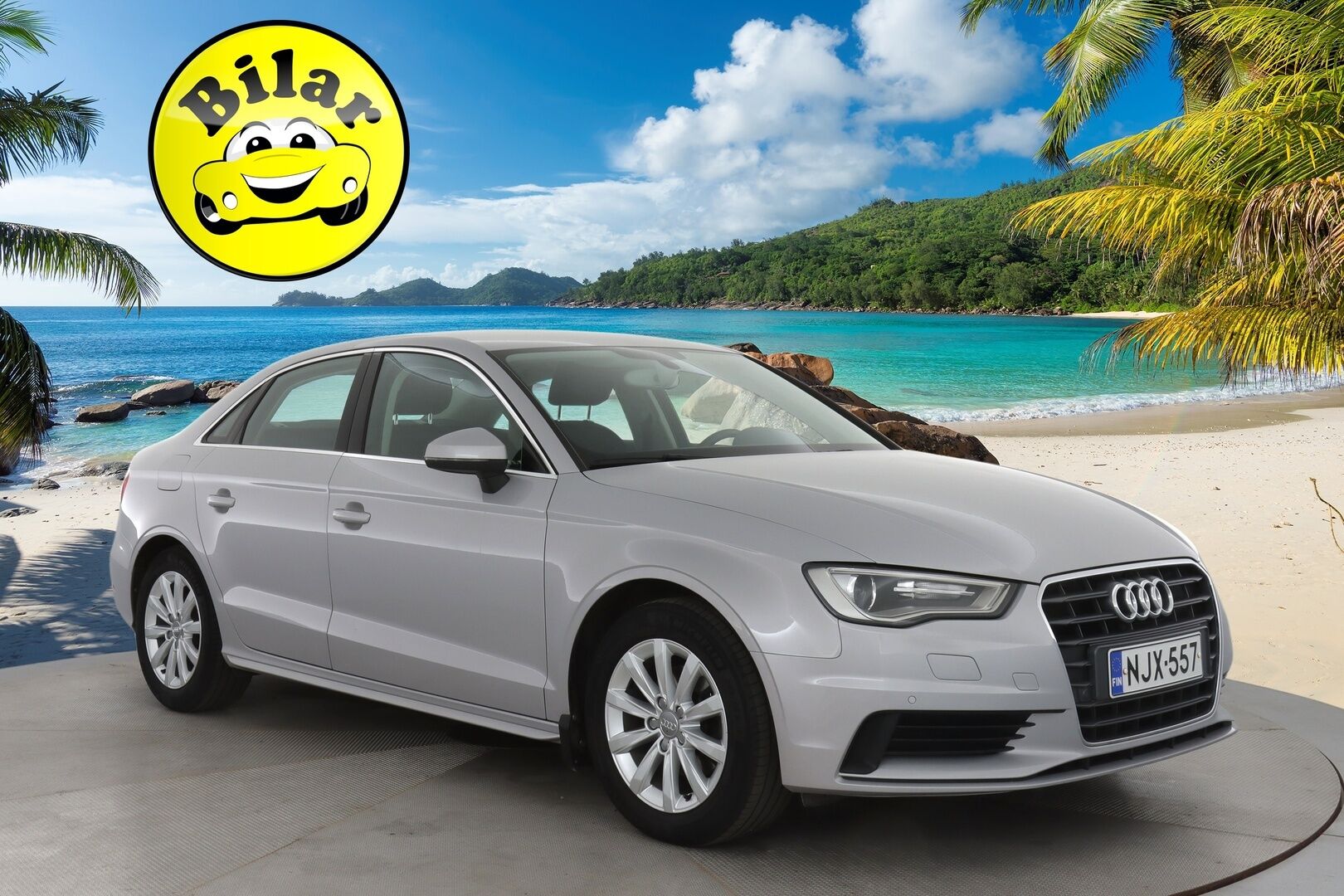 Audi A3 2015 Sedan Business 1,4 TFSI 92 kW - | Merkkihuollettu | Xenon | Tutkat | Vetokoukku | Bluetooth | Vakkari | Suomi-auto