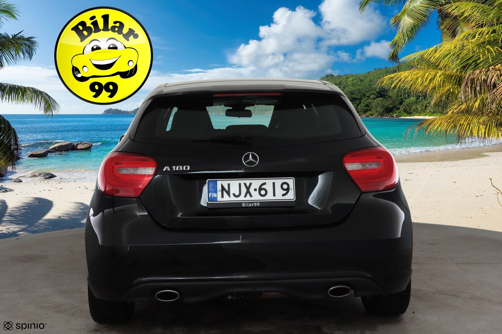 Mercedes-Benz A 2015 180 BE A Summer Edition * Vakkari / Koukku / Xenon / Puolinahat / P.Kamera * * - Suomi.auto / Kahdet renkaat - HULLUT JOULUT KORKOTARJOUS 2,49% 