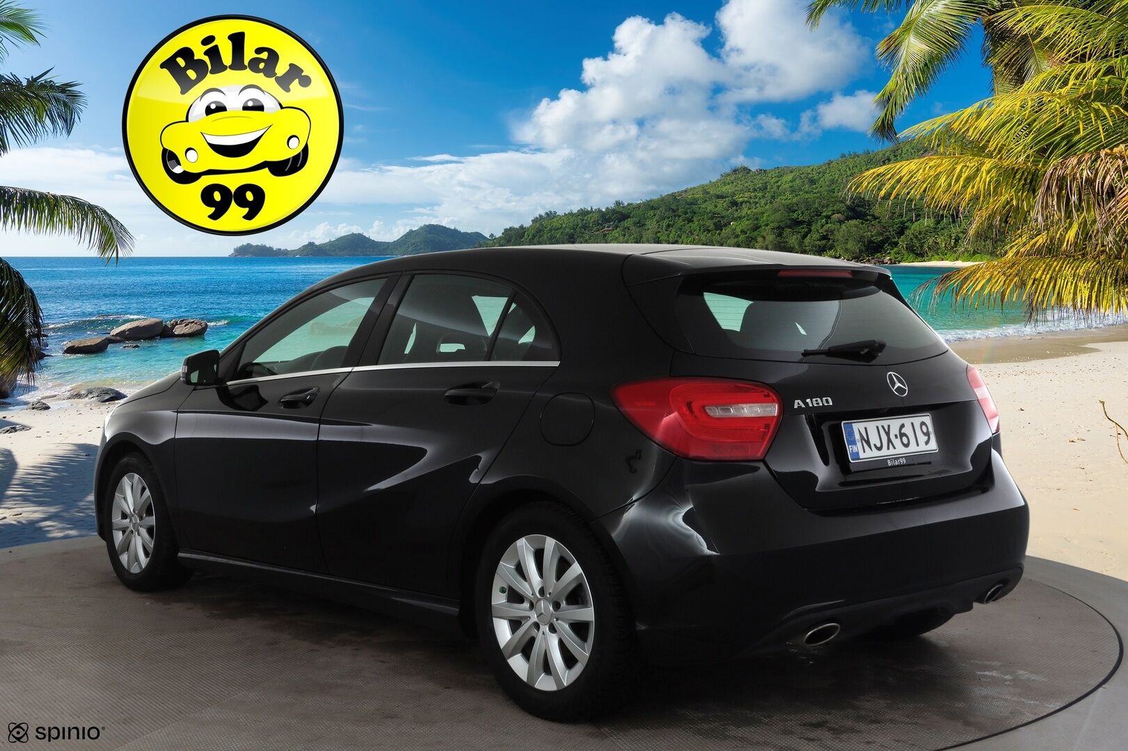 Mercedes-Benz A 2015 180 BE A Summer Edition * Vakkari / Koukku / Xenon / Puolinahat / P.Kamera * * - Suomi.auto / Kahdet renkaat - HULLUT JOULUT KORKOTARJOUS 2,49% 