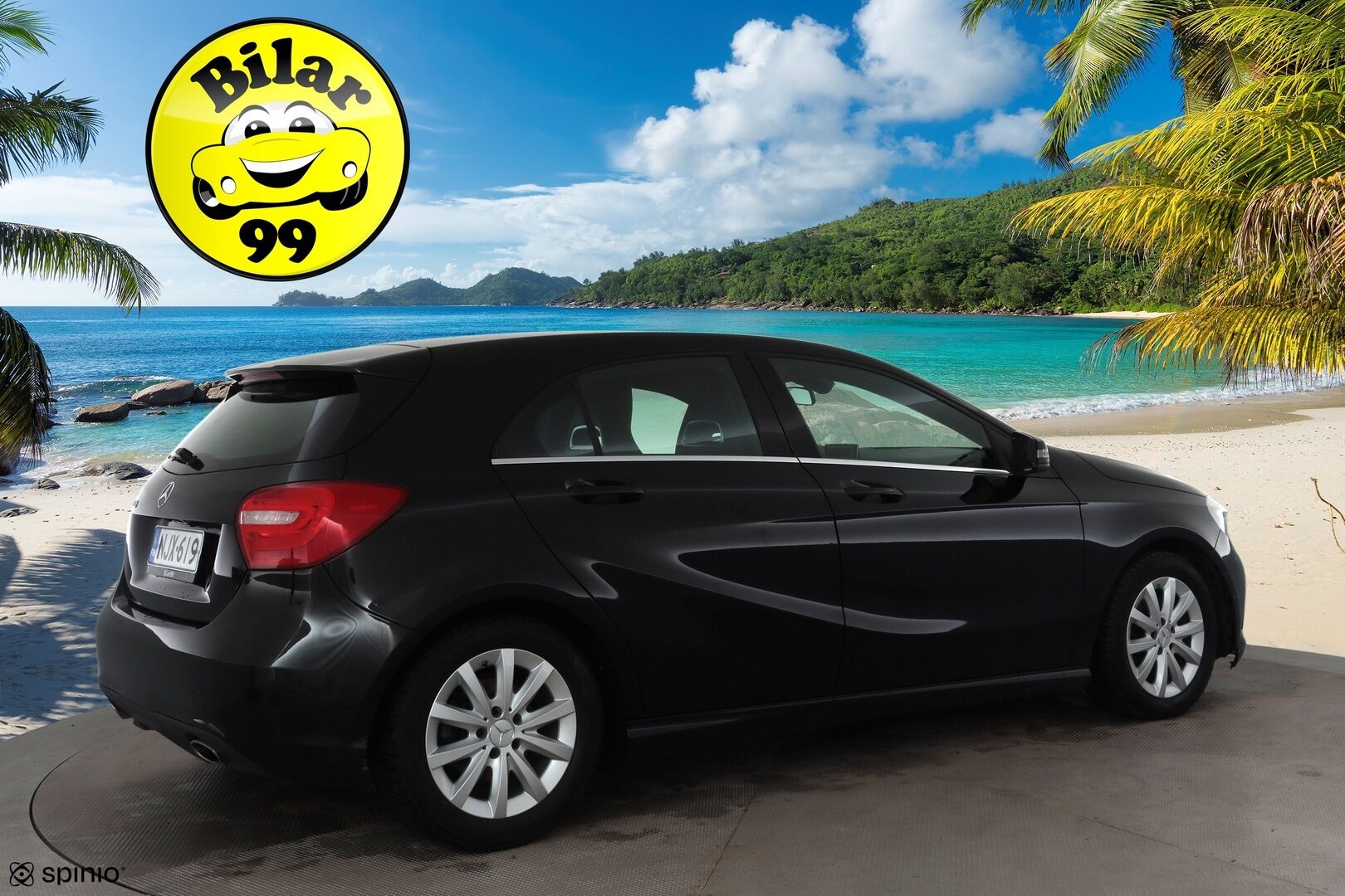 Mercedes-Benz A 2015 180 BE A Summer Edition * Vakkari / Koukku / Xenon / Puolinahat / P.Kamera * * - Suomi.auto / Kahdet renkaat - HULLUT JOULUT KORKOTARJOUS 2,49% 