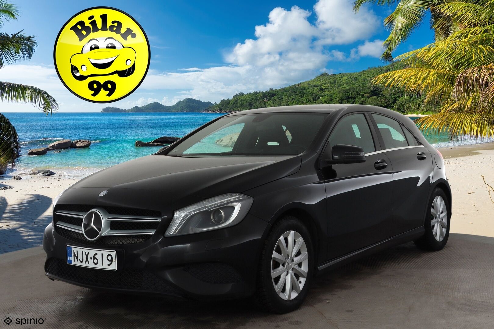 Mercedes-Benz A 2015 180 BE A Summer Edition * Vakkari / Koukku / Xenon / Puolinahat / P.Kamera * * - Suomi.auto / Kahdet renkaat - HULLUT JOULUT KORKOTARJOUS 2,49% 