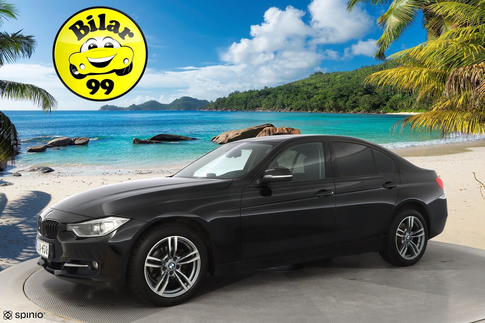 BMW 320 2015 F30 Sedan 320i TwinPower Turbo A xSport Edition * ACC / HiFit / Tutkat / Sporttipenkit * - Suomi-auto / Viimeisin huolto 177tkm / Katsastettu 8/25