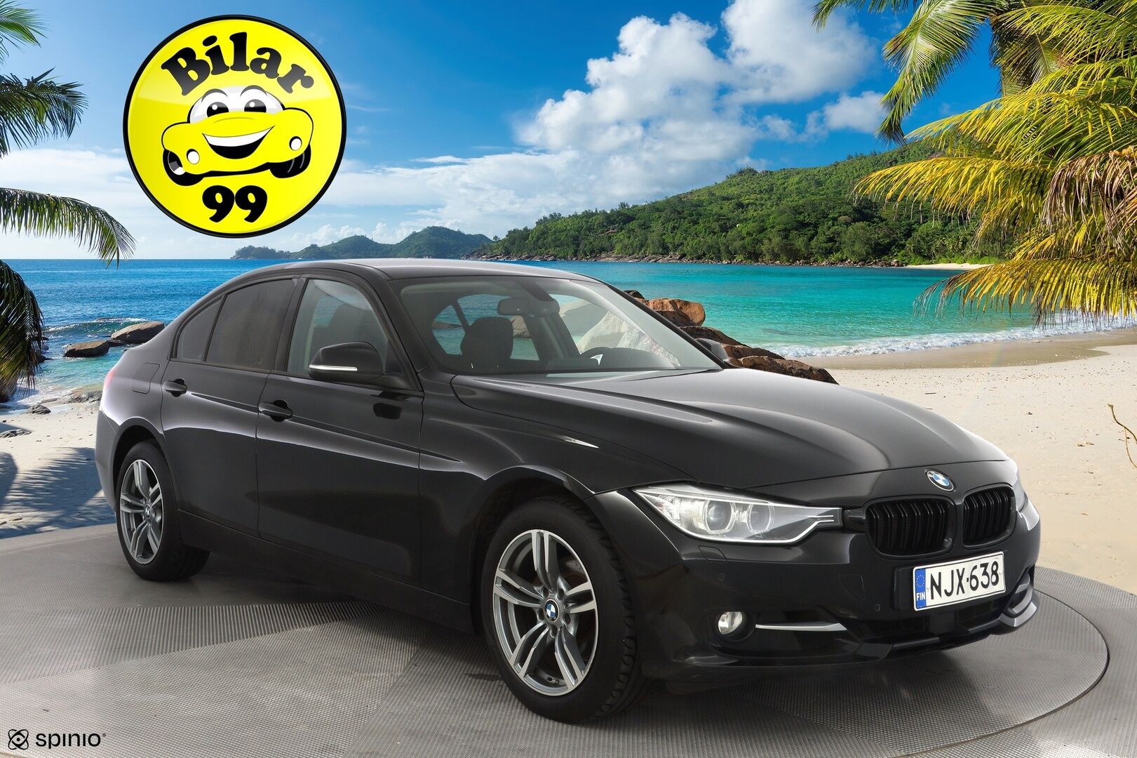 BMW 320 2015 F30 Sedan 320i TwinPower Turbo A xSport Edition * ACC / HiFit / Tutkat / Sporttipenkit * - Suomi-auto / Viimeisin huolto 177tkm / Katsastettu 8/25