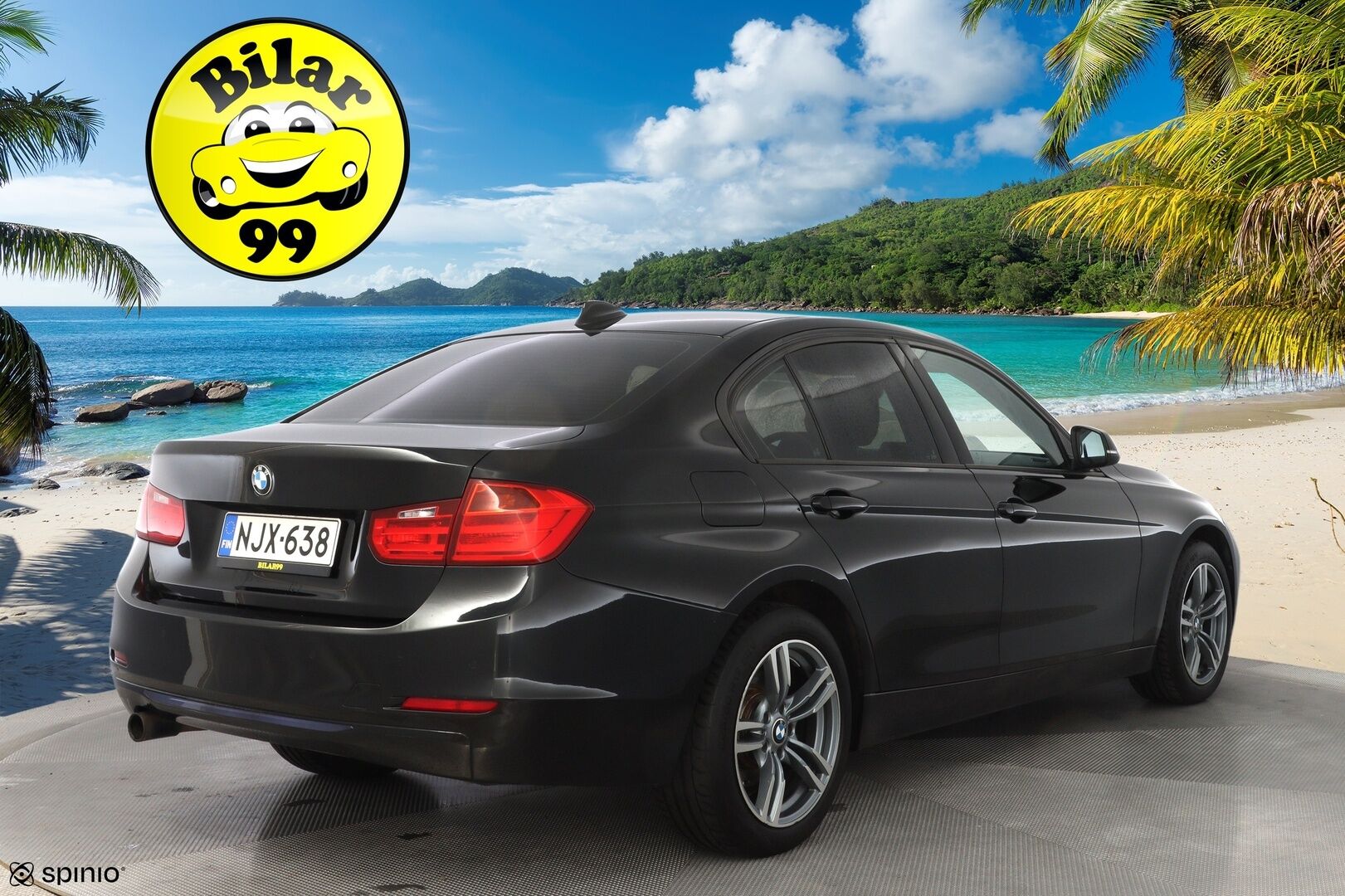 BMW 320 2015 F30 Sedan 320i TwinPower Turbo A xSport Edition * ACC / HiFit / Tutkat / Sporttipenkit * - Suomi-auto / Viimeisin huolto 177tkm / Katsastettu 8/25