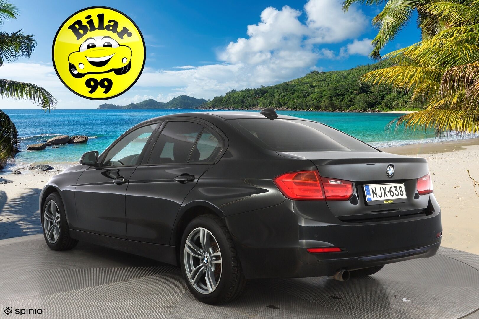 BMW 320 2015 F30 Sedan 320i TwinPower Turbo A xSport Edition * ACC / HiFit / Tutkat / Sporttipenkit * - Suomi-auto / Viimeisin huolto 177tkm / Katsastettu 8/25