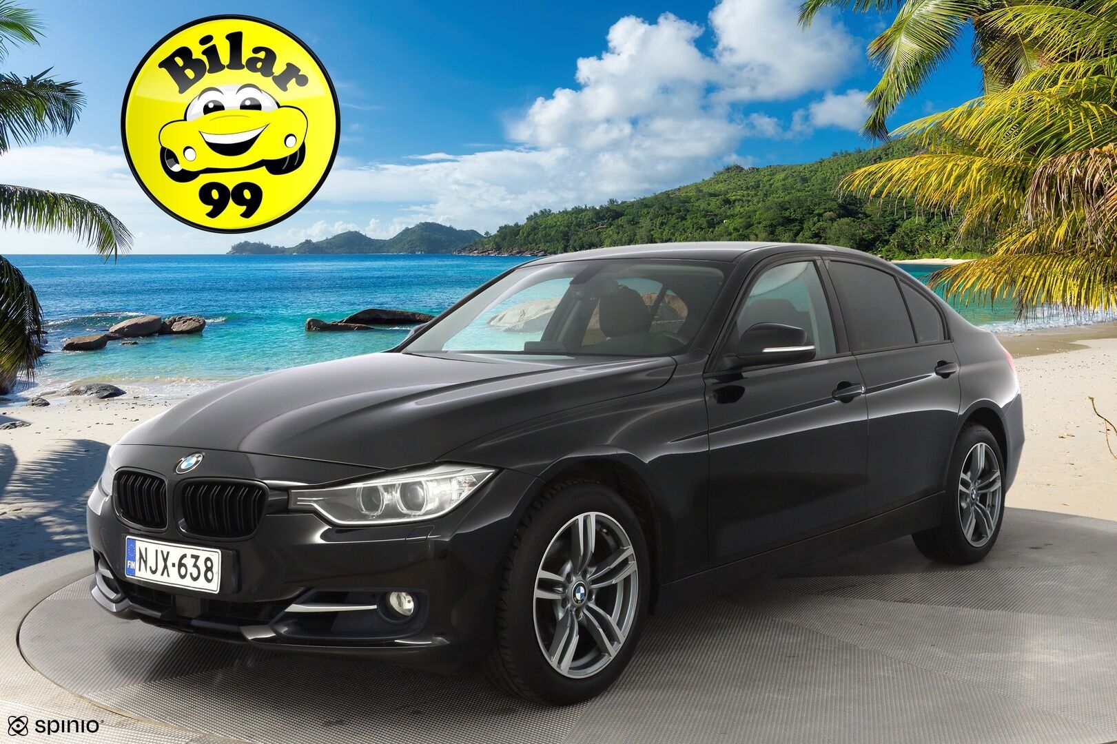 BMW 320 2015 F30 Sedan 320i TwinPower Turbo A xSport Edition * ACC / HiFit / Tutkat / Sporttipenkit * - Suomi-auto / Viimeisin huolto 177tkm / Katsastettu 8/25