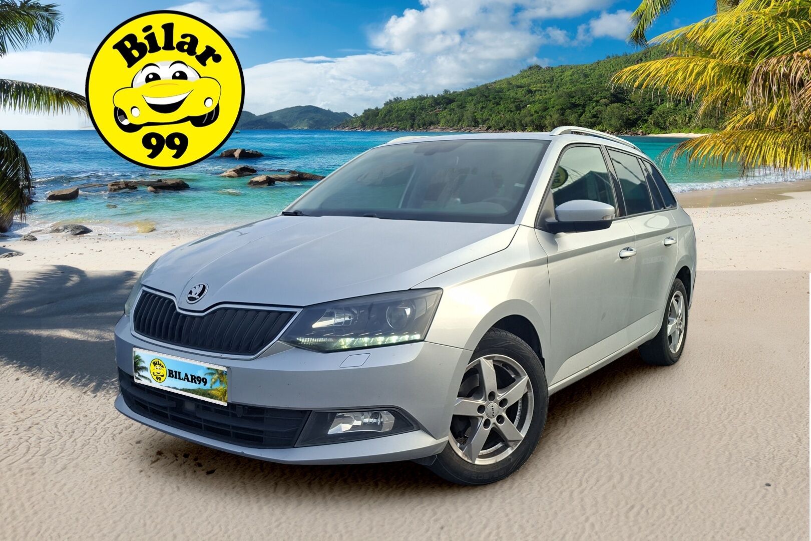 Skoda Fabia 2015 Combi 1,2 TSI 90 Style - Suomi-auto | Juuri huollettu | Vakkari | AppleCarPlay | Tutkat edessä ja takana | 2 x Avain | 2x Renkaat |
