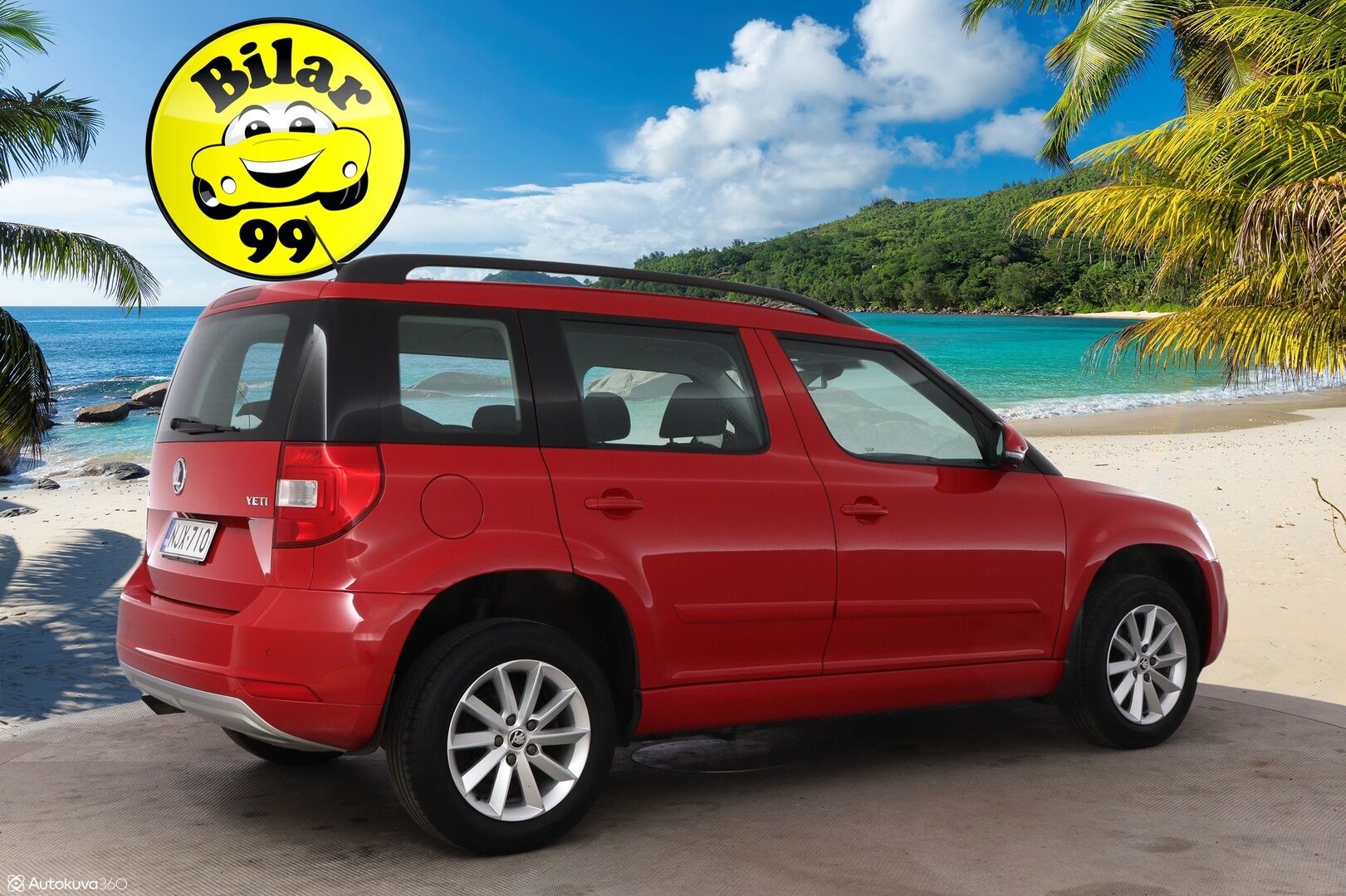 Skoda Yeti 2015 1,2 TSI Ambition - 1OM Suomiauto / Facelift / Navi / Peruutuskamera / Vetokoukku / Lohko & Sisäpistoke / Vakkari / Hyvät varusteet!