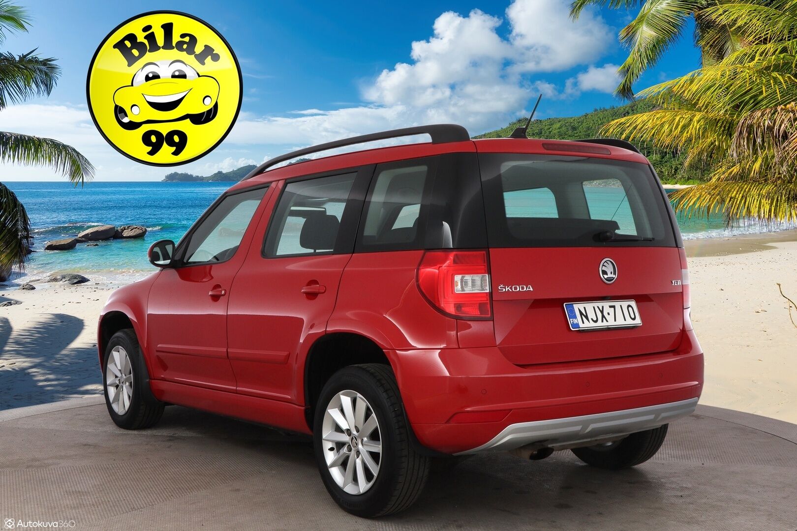 Skoda Yeti 2015 1,2 TSI Ambition - 1OM Suomiauto / Facelift / Navi / Peruutuskamera / Vetokoukku / Lohko & Sisäpistoke / Vakkari / Hyvät varusteet!