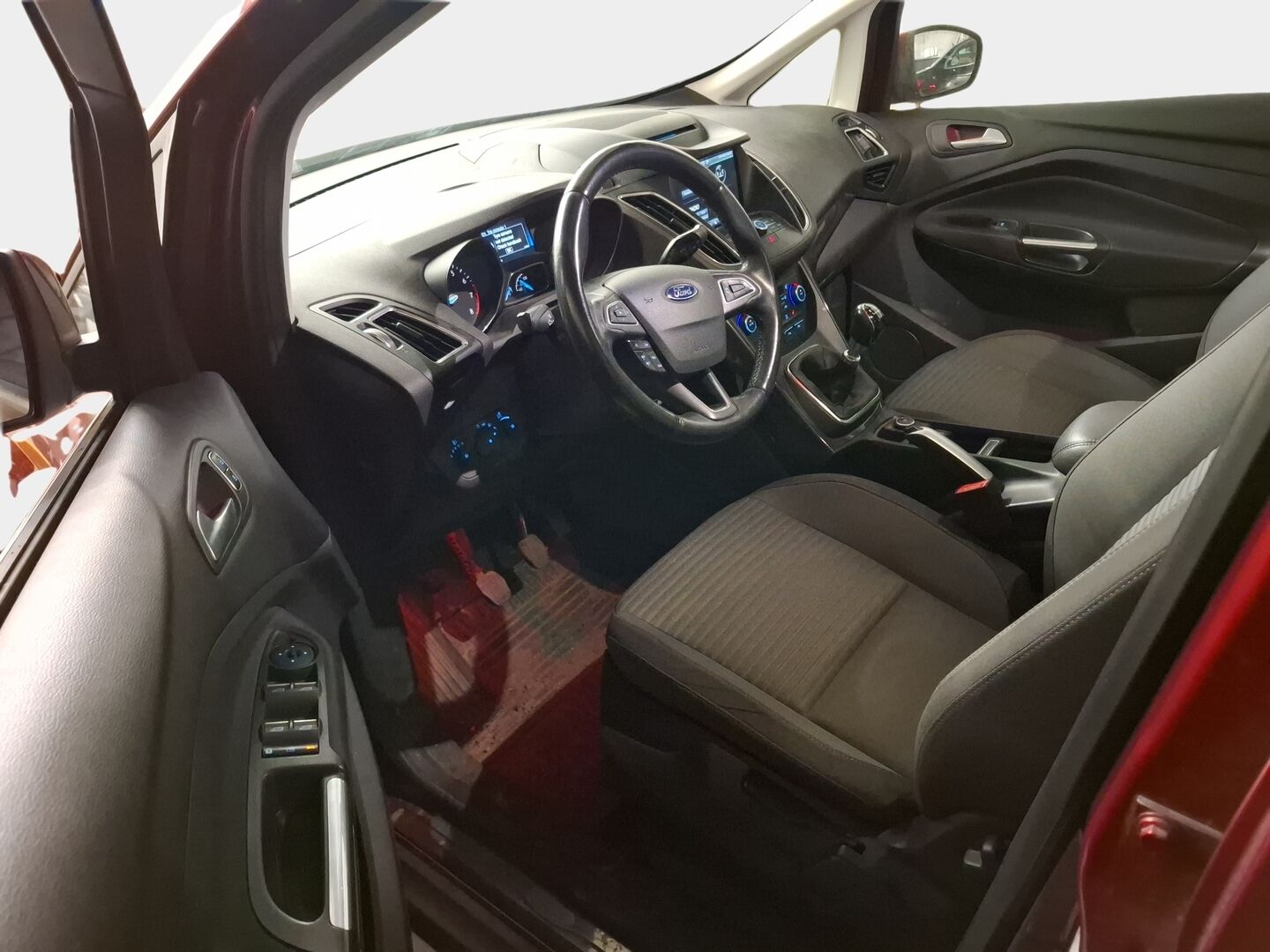 Ford C-Max 2015 Compact 1,0 EcoBoost 125 hv start/stop M6 Titanium * Läm.ratti / Läm.lasi / Kokku / Lohko / Keyless / Sähkökontti * - * Kovat varusteet / Jakopää tehty! / 2-.om Suomi-auto / Facelift *