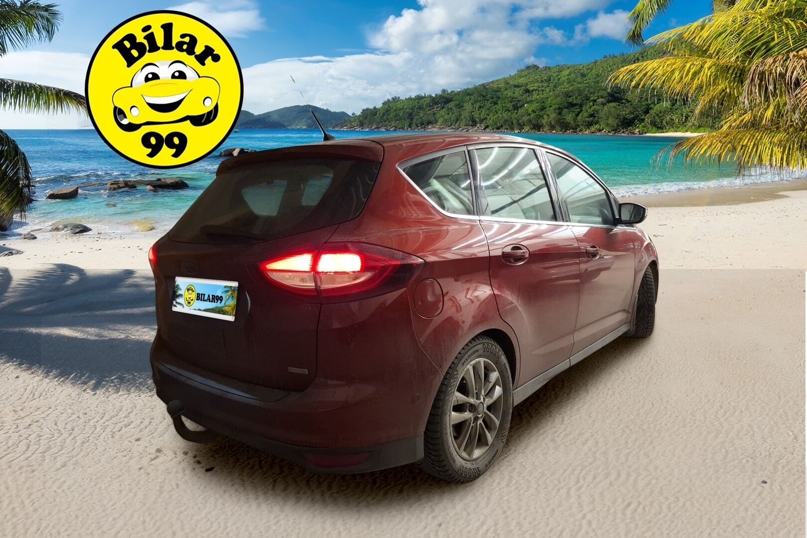 Ford C-Max 2015 Compact 1,0 EcoBoost 125 hv start/stop M6 Titanium * Läm.ratti / Läm.lasi / Kokku / Lohko / Keyless / Sähkökontti * - * Kovat varusteet / Jakopää tehty! / 2-.om Suomi-auto / Facelift *