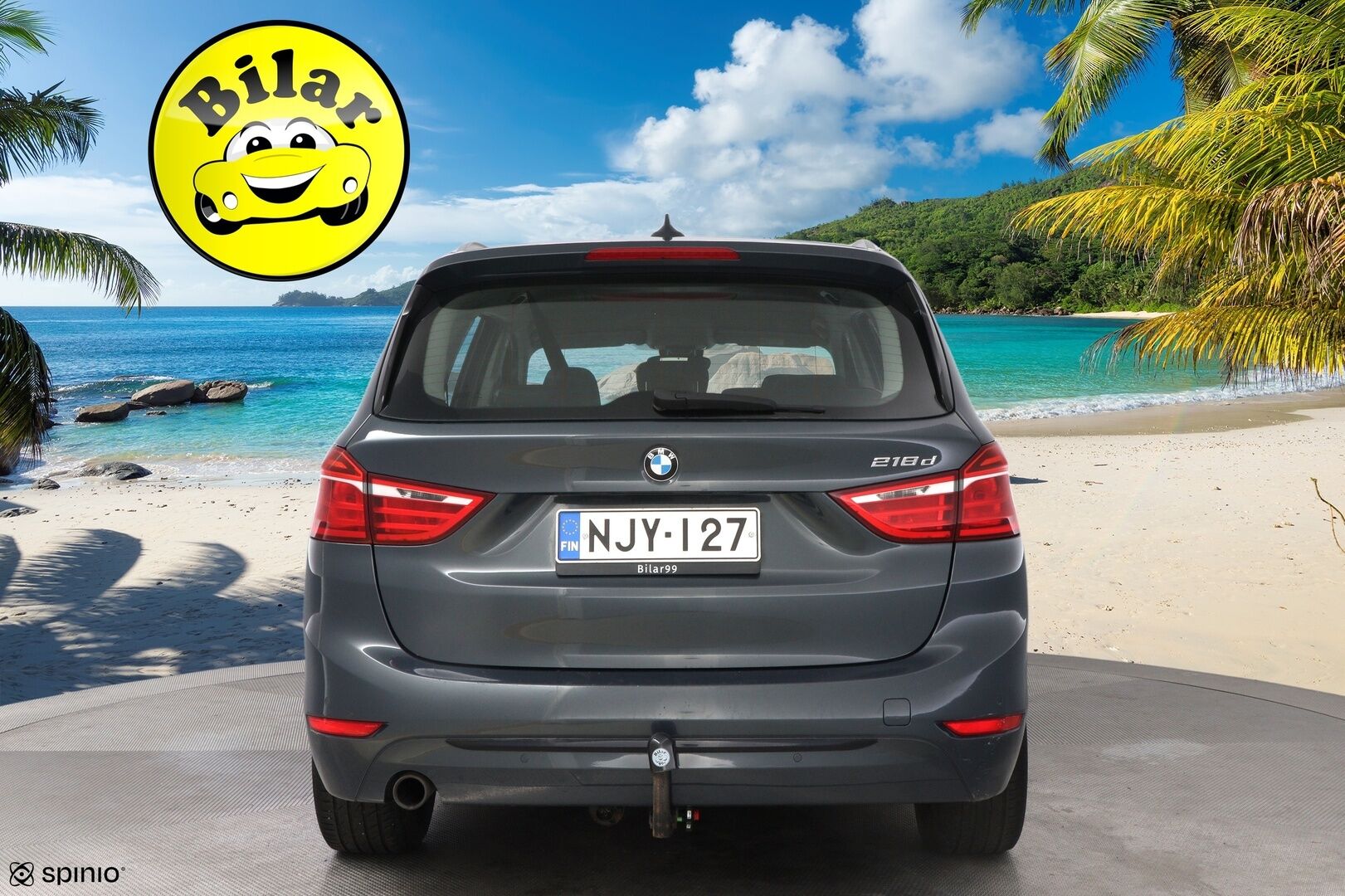 BMW 218 2016 F46 Gran Tourer 218d A Business Sport - 7P | Suomiauto | Vetokoukku | HiFi | LED | Lohko&Sisäpistoke | Ratinlämmitys | Peruutustutkat | Sporttipenkit | Juuri tullut Tampereelle!