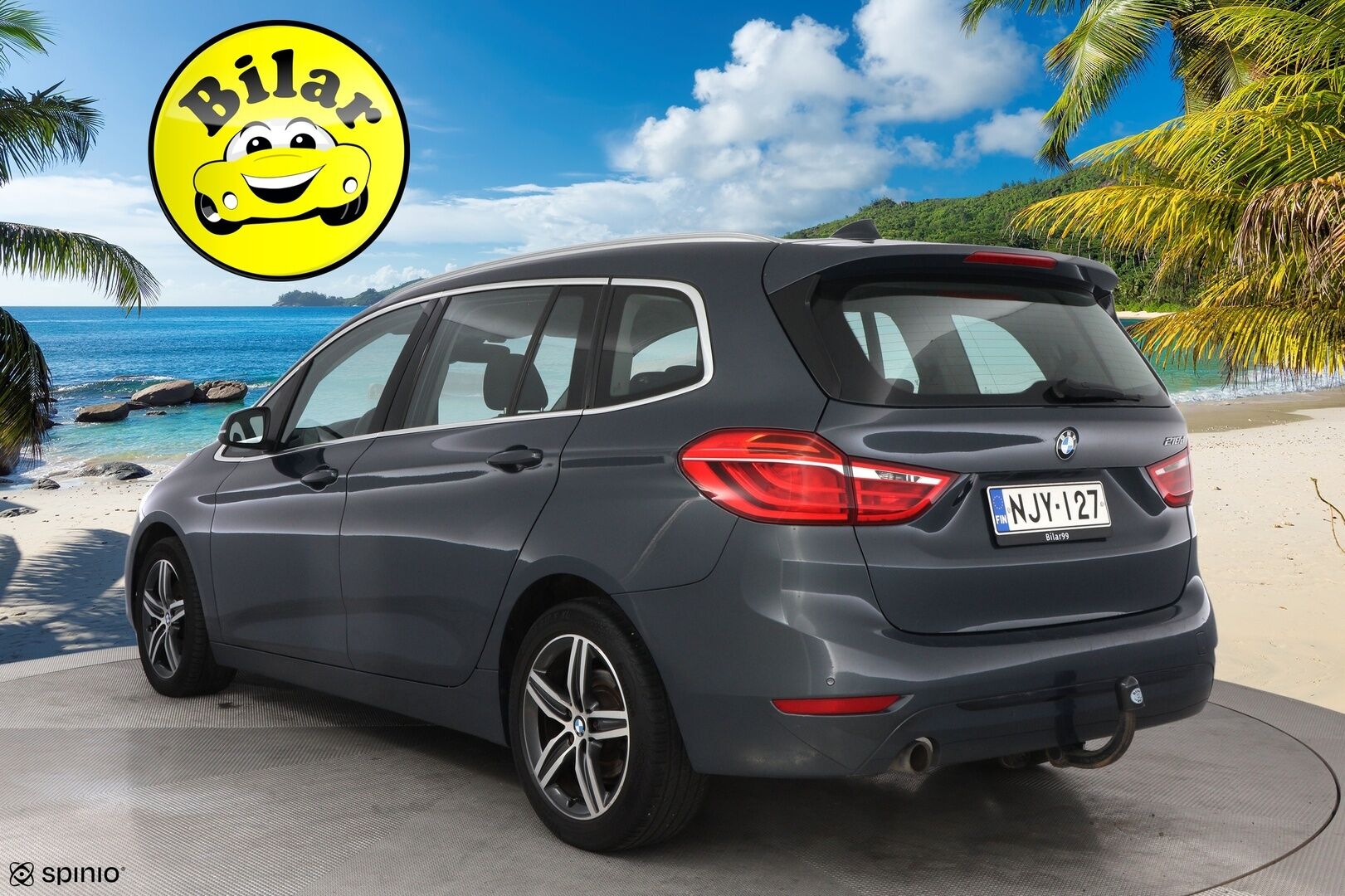 BMW 218 2016 F46 Gran Tourer 218d A Business Sport - 7P | Suomiauto | Vetokoukku | HiFi | LED | Lohko&Sisäpistoke | Ratinlämmitys | Peruutustutkat | Sporttipenkit | Juuri tullut Tampereelle!