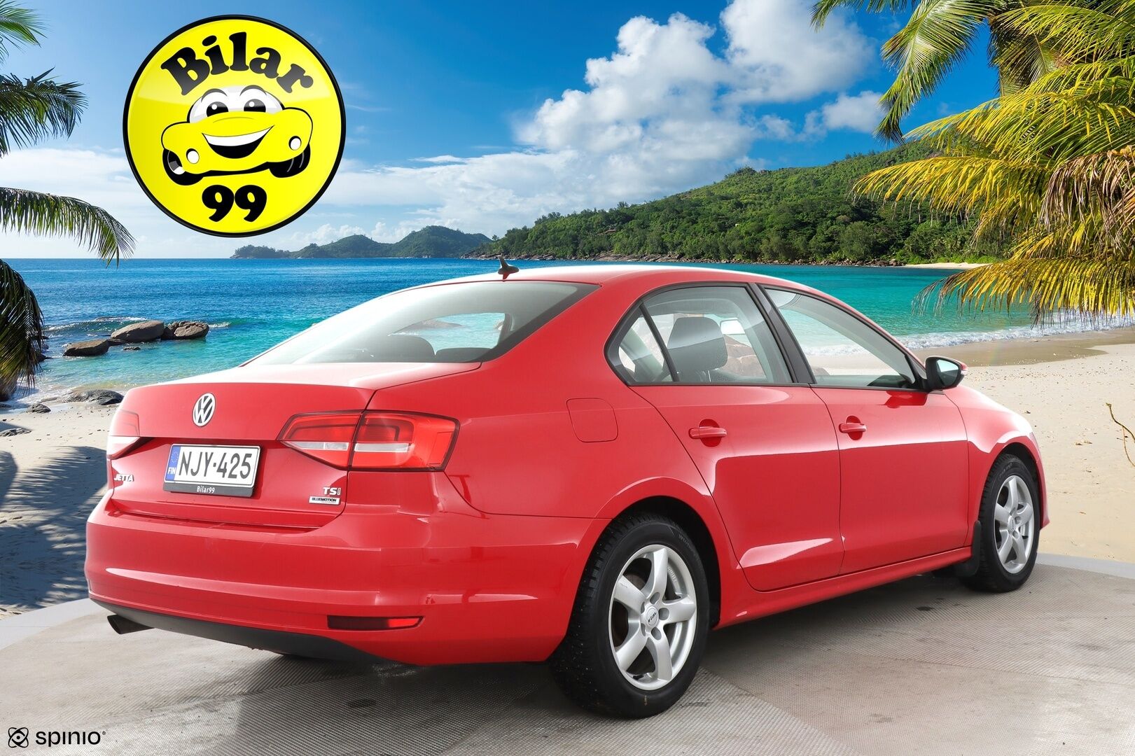 Volkswagen Jetta 2015 Comfort 1,2 TSI 77 kW (105 hv) BlueMotion Technology / Suomi-auto / Hyvät nastat talveksi / Lohkolämmitin + sisäpistoke / Vakionopeudensäädin - Kattavat varusteet / Siisti yksilö / Hyvä käyttöauto