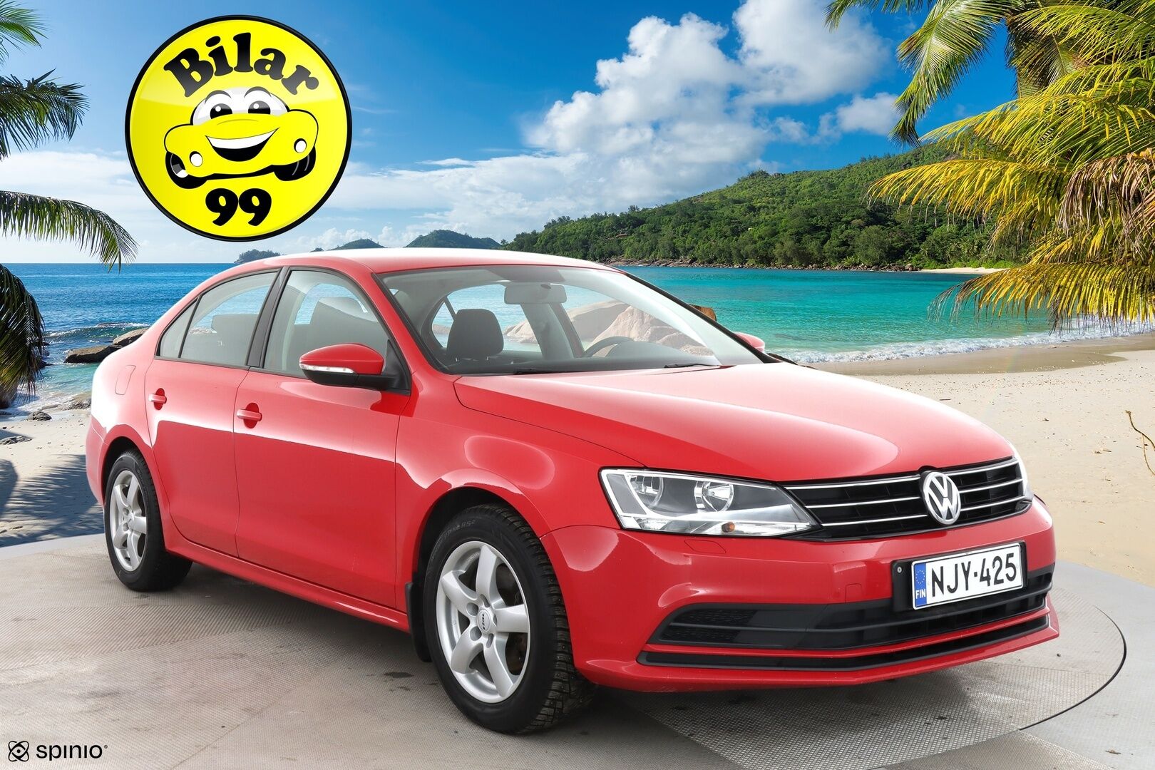 Volkswagen Jetta 2015 Comfort 1,2 TSI 77 kW (105 hv) BlueMotion Technology / Suomi-auto / Hyvät nastat talveksi / Lohkolämmitin + sisäpistoke / Vakionopeudensäädin - Kattavat varusteet / Siisti yksilö / Hyvä käyttöauto