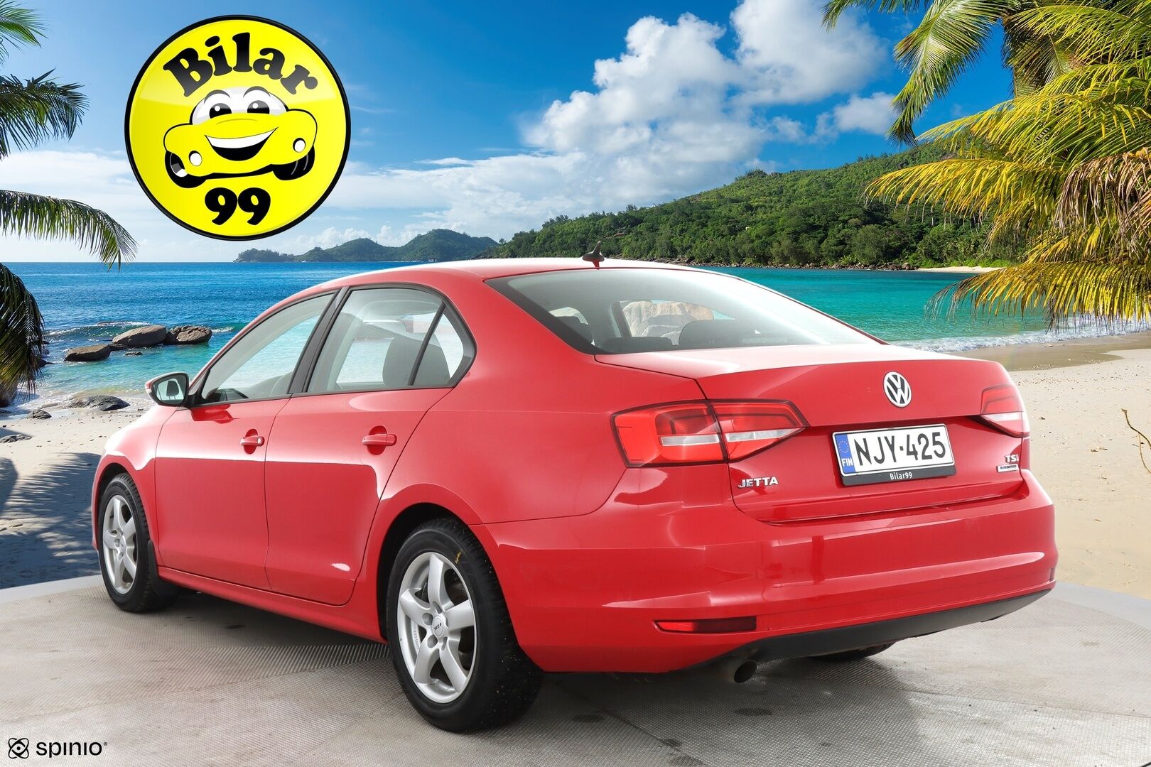Volkswagen Jetta 2015 Comfort 1,2 TSI 77 kW (105 hv) BlueMotion Technology / Suomi-auto / Hyvät nastat talveksi / Lohkolämmitin + sisäpistoke / Vakionopeudensäädin - Kattavat varusteet / Siisti yksilö / Hyvä käyttöauto