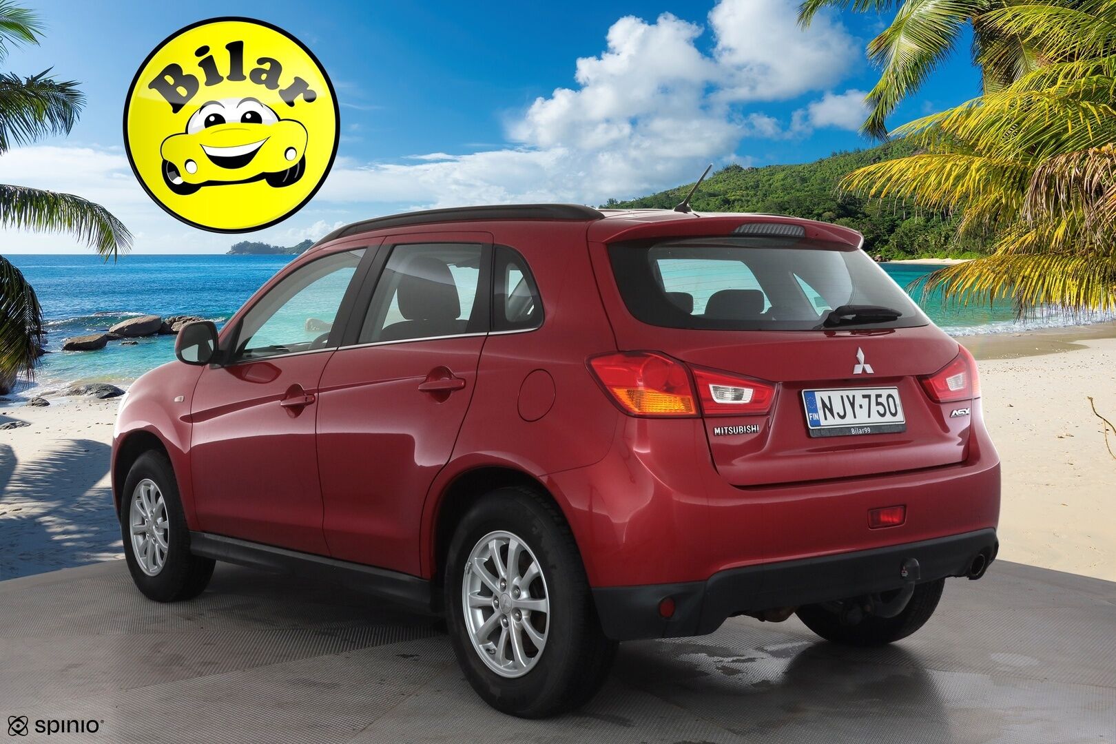 Mitsubishi ASX 2015 1,6 MIVEC Invite 5MT - | Vakkari | Koukku | Lohkolämmitin+sisälämmitin | Aut. ilmastointi | USB-liitäntä | Penkinlämmittimet | 2x renkaat aluin | Huoltokirja | Suomiauto | 