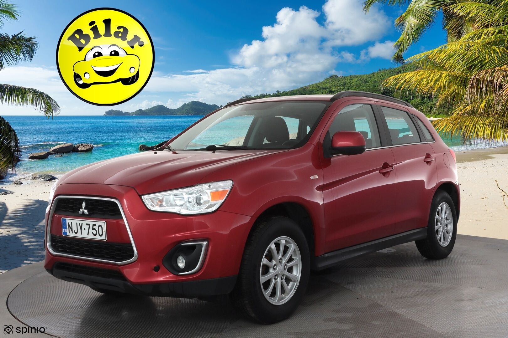 Mitsubishi ASX 2015 1,6 MIVEC Invite 5MT - | Vakkari | Koukku | Lohkolämmitin+sisälämmitin | Aut. ilmastointi | USB-liitäntä | Penkinlämmittimet | 2x renkaat aluin | Huoltokirja | Suomiauto | 