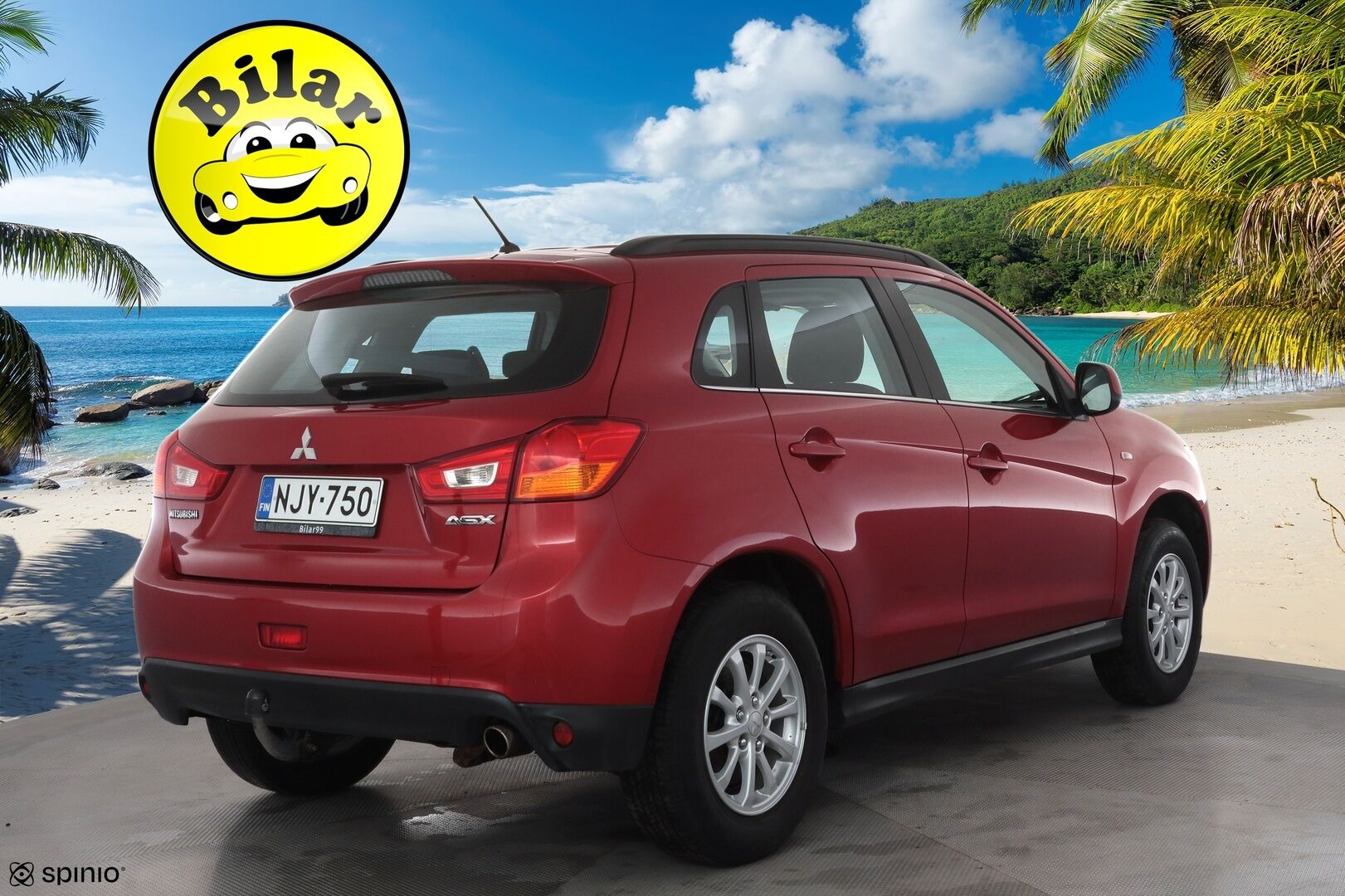 Mitsubishi ASX 2015 1,6 MIVEC Invite 5MT - | Vakkari | Koukku | Lohkolämmitin+sisälämmitin | Aut. ilmastointi | USB-liitäntä | Penkinlämmittimet | 2x renkaat aluin | Huoltokirja | Suomiauto | 