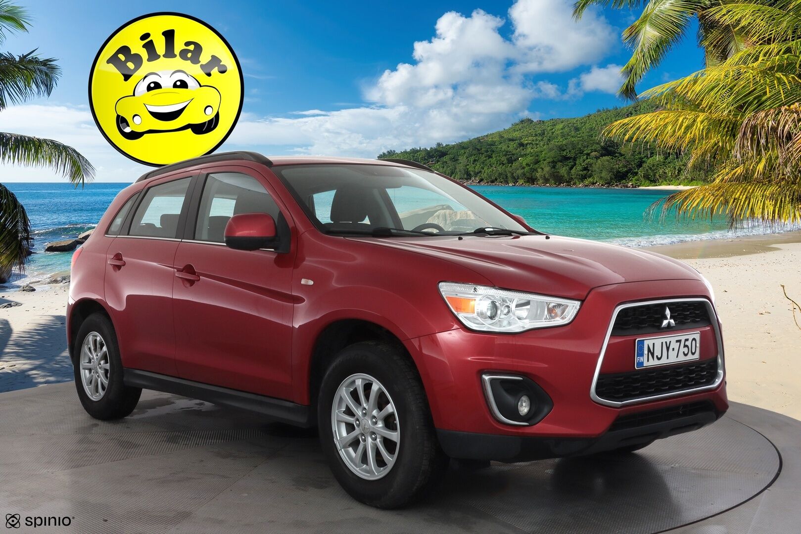 Mitsubishi ASX 2015 1,6 MIVEC Invite 5MT - | Vakkari | Koukku | Lohkolämmitin+sisälämmitin | Aut. ilmastointi | USB-liitäntä | Penkinlämmittimet | 2x renkaat aluin | Huoltokirja | Suomiauto | 