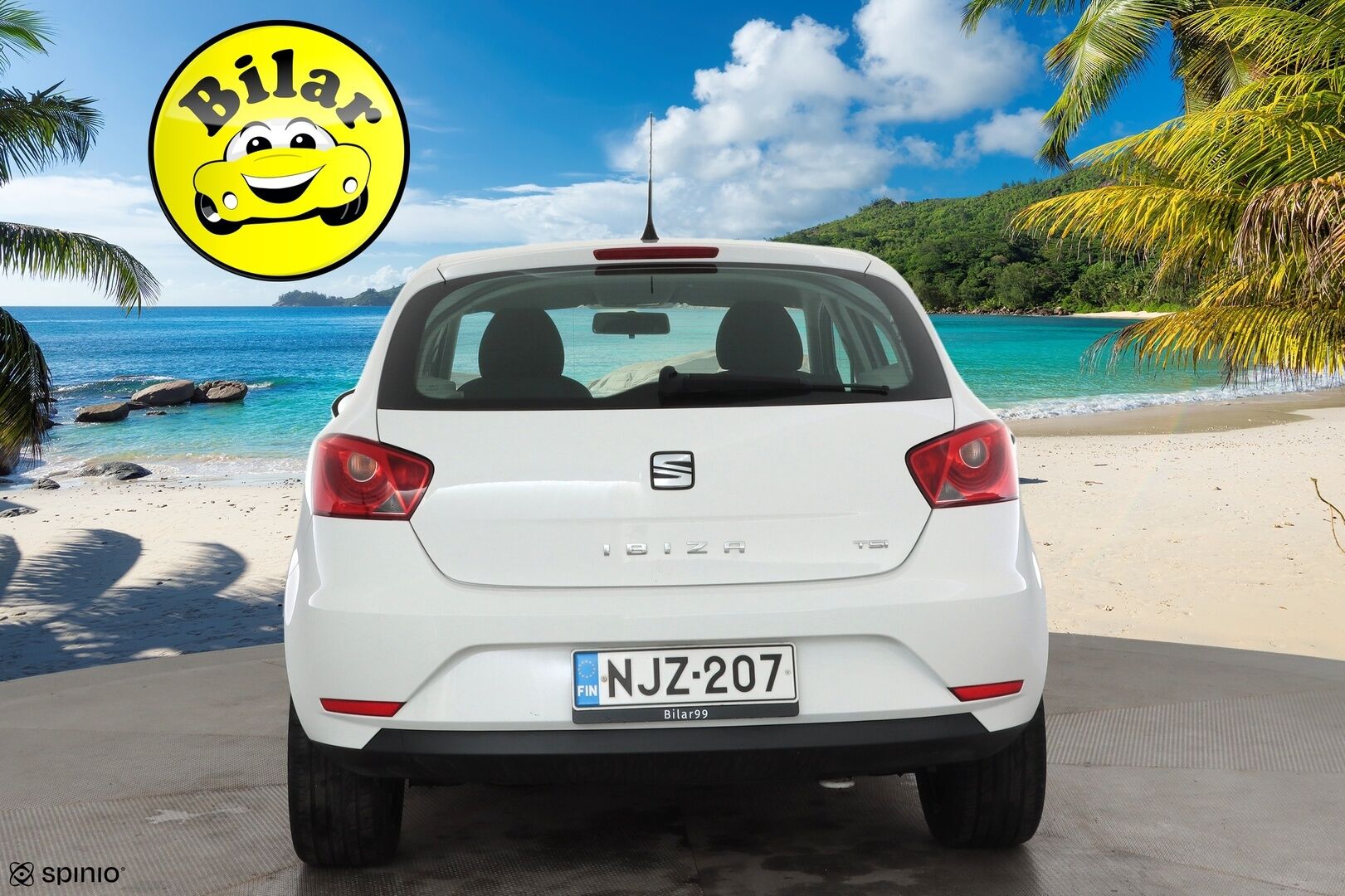 Seat Ibiza 2015 1,2 TSI 85 Style - | Vakkari | Ilmastointi | Huoltokirja | AUX -liitäntä | Penkinlämmittimet | Lohkolämmitin sisäpistokkeella | 2x renkaat | 