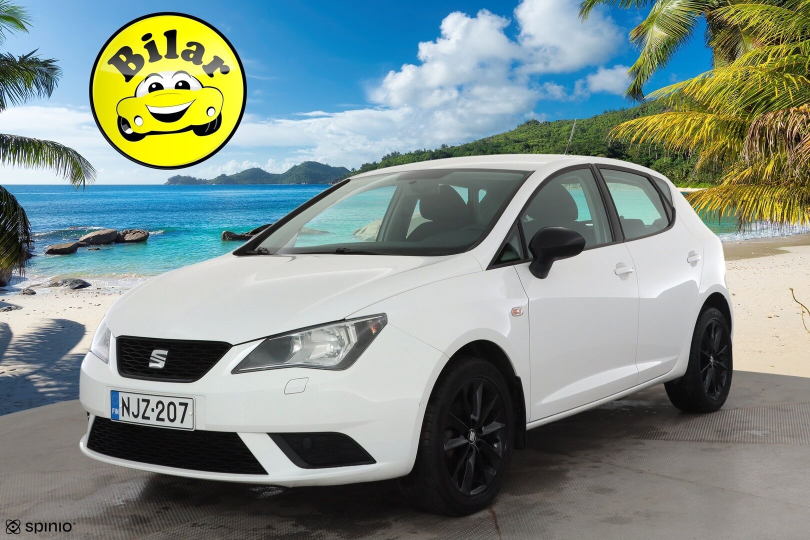 Seat Ibiza 2015 1,2 TSI 85 Style - | Vakkari | Ilmastointi | Huoltokirja | AUX -liitäntä | Penkinlämmittimet | Lohkolämmitin sisäpistokkeella | 2x renkaat | 