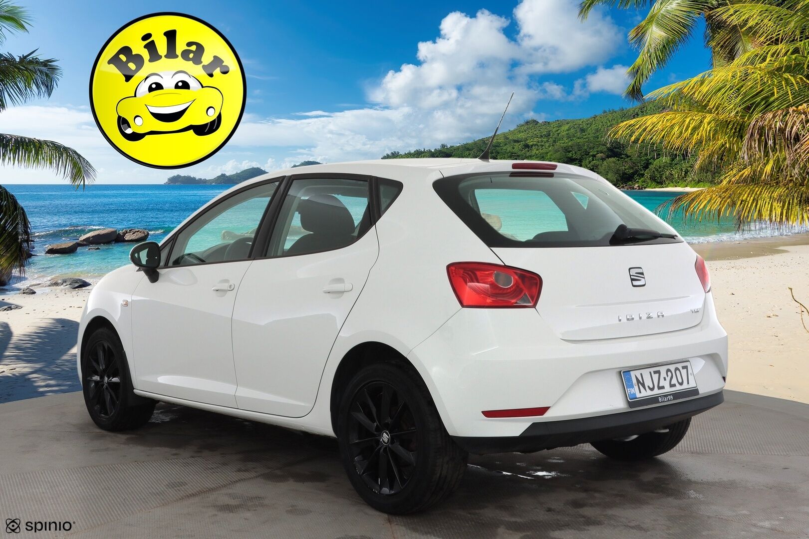 Seat Ibiza 2015 1,2 TSI 85 Style - | Vakkari | Ilmastointi | Huoltokirja | AUX -liitäntä | Penkinlämmittimet | Lohkolämmitin sisäpistokkeella | 2x renkaat | 