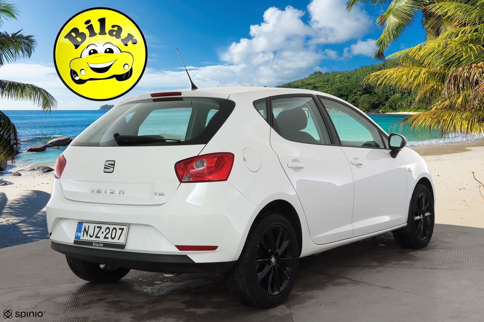 Seat Ibiza 2015 1,2 TSI 85 Style - | Vakkari | Ilmastointi | Huoltokirja | AUX -liitäntä | Penkinlämmittimet | Lohkolämmitin sisäpistokkeella | 2x renkaat | 