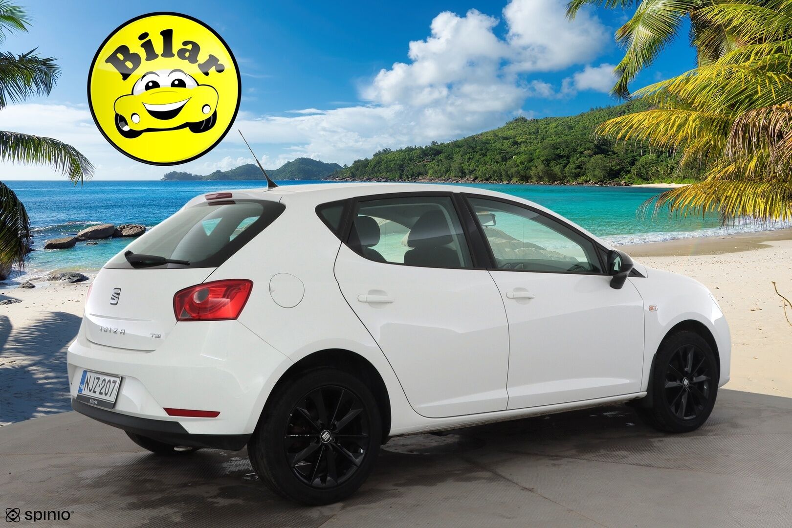 Seat Ibiza 2015 1,2 TSI 85 Style - | Vakkari | Ilmastointi | Huoltokirja | AUX -liitäntä | Penkinlämmittimet | Lohkolämmitin sisäpistokkeella | 2x renkaat | 