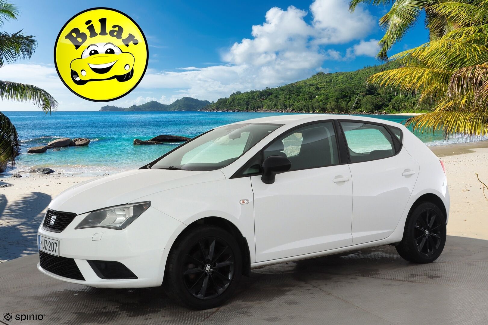 Seat Ibiza 2015 1,2 TSI 85 Style - | Vakkari | Ilmastointi | Huoltokirja | AUX -liitäntä | Penkinlämmittimet | Lohkolämmitin sisäpistokkeella | 2x renkaat | 