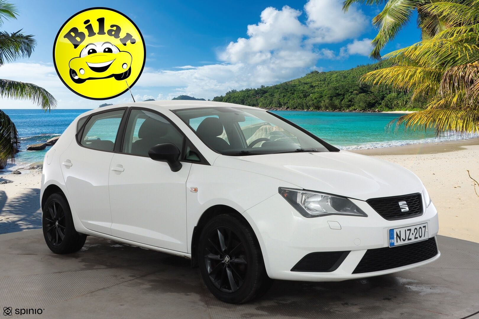 Seat Ibiza 2015 1,2 TSI 85 Style - | Vakkari | Ilmastointi | Huoltokirja | AUX -liitäntä | Penkinlämmittimet | Lohkolämmitin sisäpistokkeella | 2x renkaat | 