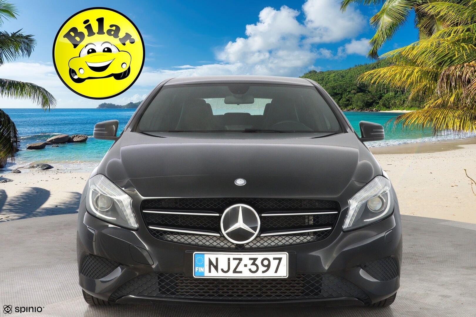 Mercedes-Benz A 2015 180 BE A Summer Edition - Kamera | Moottorinlämmitin | Osanahat ja sporttipenkit | Suomi auto | Kahdet renkaat aluvantein | Säntilliset huollot 