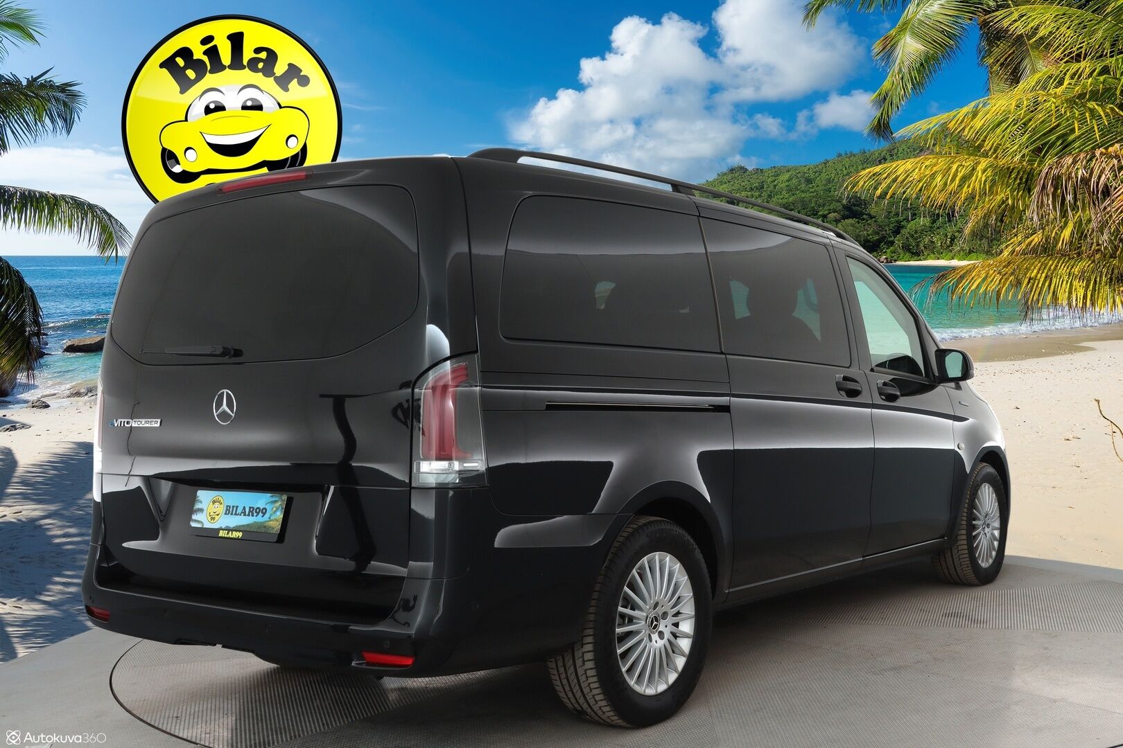 MERCEDES-BENZ VITO 2024 eVito Tourer 129 - 2,99 % KORKOTARJOUS TÄHÄN AUTOON - Facelift / ALV / 8 Paikkainen / Distronic / 360 Kamera / Multibeam LED / Kaistavahti / Navi / Apple&Android / Ratinlämmitin*
