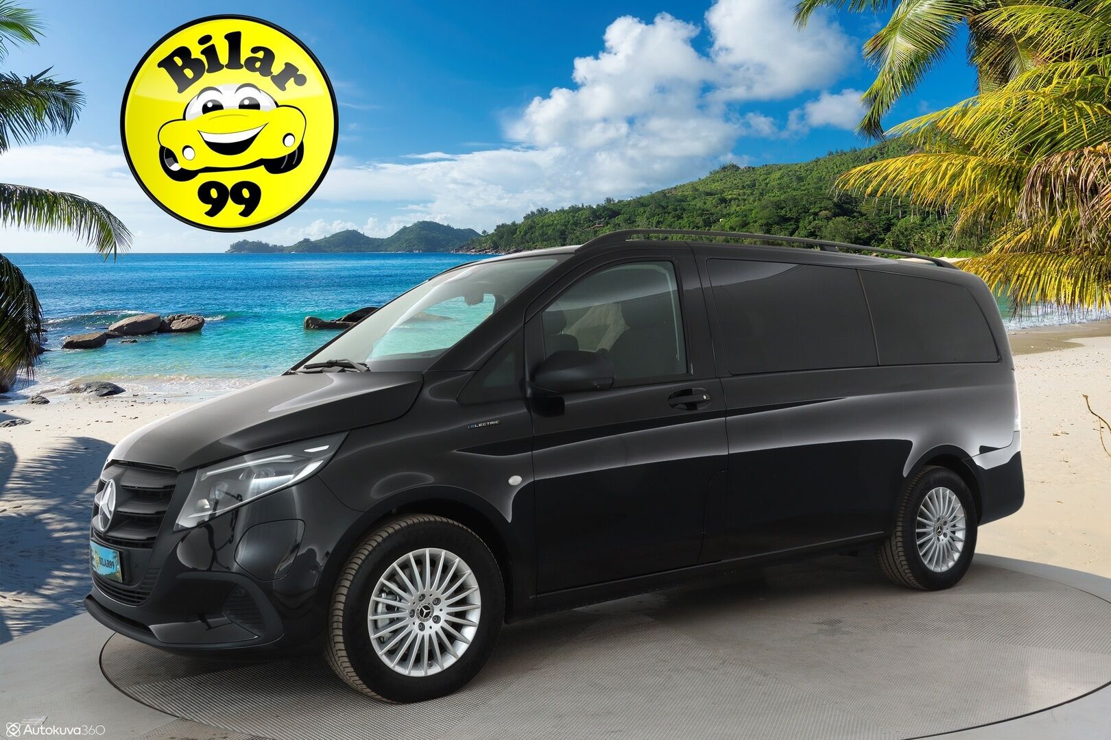 MERCEDES-BENZ VITO 2024 eVito Tourer 129 - 2,99 % KORKOTARJOUS TÄHÄN AUTOON - Facelift / ALV / 8 Paikkainen / Distronic / 360 Kamera / Multibeam LED / Kaistavahti / Navi / Apple&Android / Ratinlämmitin*