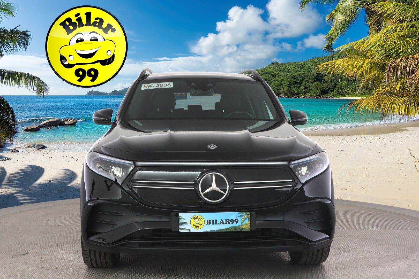 MERCEDES-BENZ EQB 2022 350 4Matic AMG 7-hlö - 3,99 % KORKOTARJOUS TÄHÄN AUTOON - 31.5. ASTI! - *ALV / Distronic+ / 360°-kamera / KeylessGo / HUD / Nightpaketti / 7-paikkainen / Navi / Bliss *