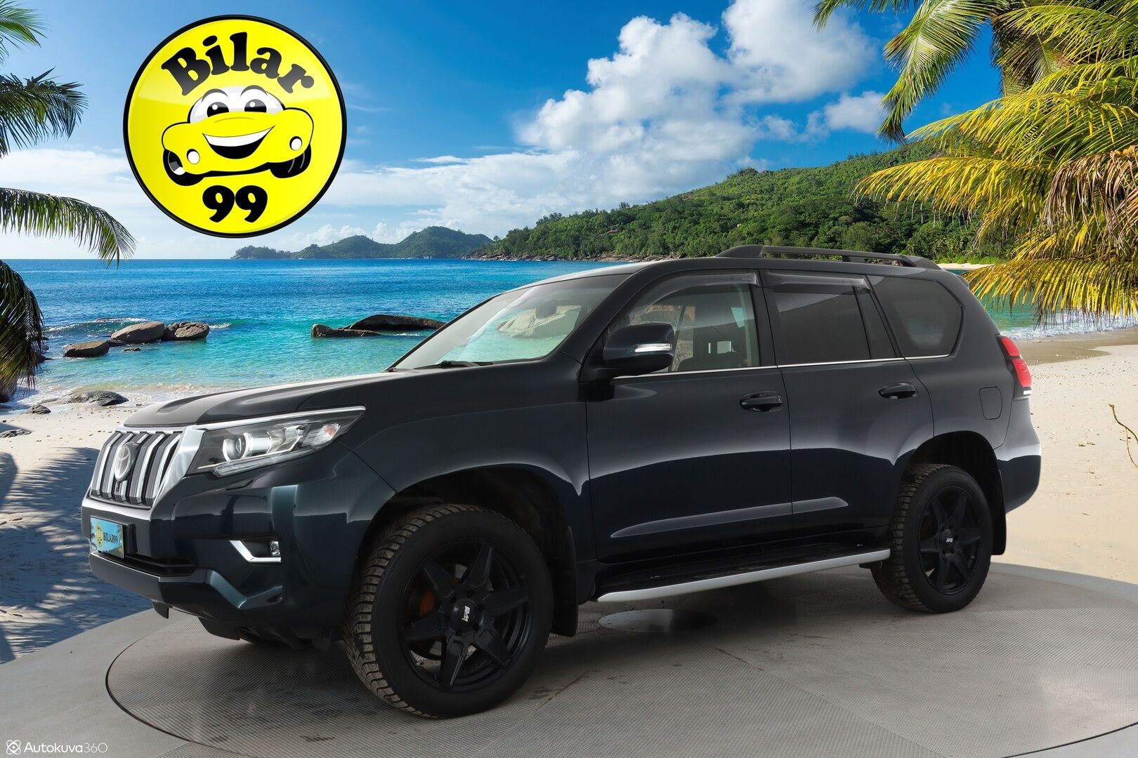 TOYOTA LAND CRUISER 2018 2.8 D-4D 4WD AUT PREMIUM *Webasto / 360 Kamera / ACC / Muistipenkki / Ilma-alusta / Keyless / Koukku / JBL / Nahat* - 2,99 % KORKOTARJOUS TÄHÄN AUTOON - Facelift / 2x Renkaat / Ökymaasturi