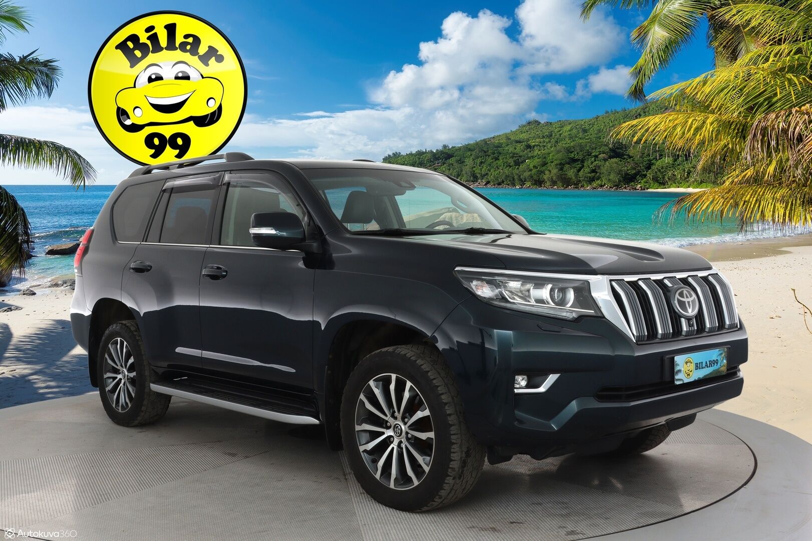 TOYOTA LAND CRUISER 2018 2.8 D-4D 4WD AUT PREMIUM *Webasto / 360 Kamera / ACC / Muistipenkki / Ilma-alusta / Keyless / Koukku / JBL / Nahat* - 2,99 % KORKOTARJOUS TÄHÄN AUTOON - Facelift / 2x Renkaat / Ökymaasturi