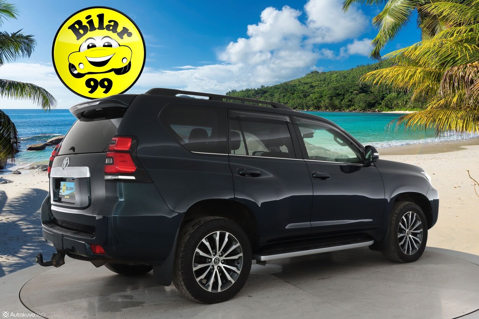 TOYOTA LAND CRUISER 2018 2.8 D-4D 4WD AUT PREMIUM *Webasto / 360 Kamera / ACC / Muistipenkki / Ilma-alusta / Keyless / Koukku / JBL / Nahat* - 2,99 % KORKOTARJOUS TÄHÄN AUTOON - Facelift / 2x Renkaat / Ökymaasturi