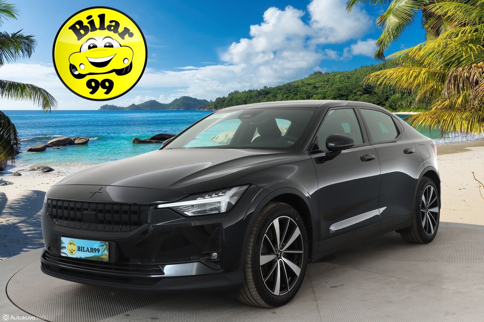 POLESTAR 2 2022 Long Range AWD 78 Pilot&Plus **Adapt.vakkari / Pixel LED / Lämpöpumppu / 360 kamera H&K ** - 3,99 % KORKOTARJOUS TÄHÄN AUTOON - Keyless / Apple&Android 