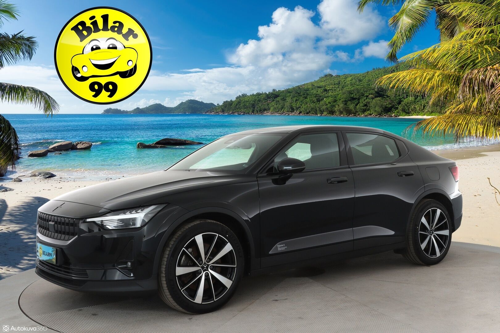 POLESTAR 2 2022 Long Range AWD / Pilot / Plus / Harman&Kardon / Adapt.vak / Pixel LED / Lämpöpumppu / 360 kamera - 3,99 % KORKOTARJOUS TÄHÄN AUTOON - BLIS / Esilämmitys / Ratinlämmitin / Vetokoukku mahdollisuus 