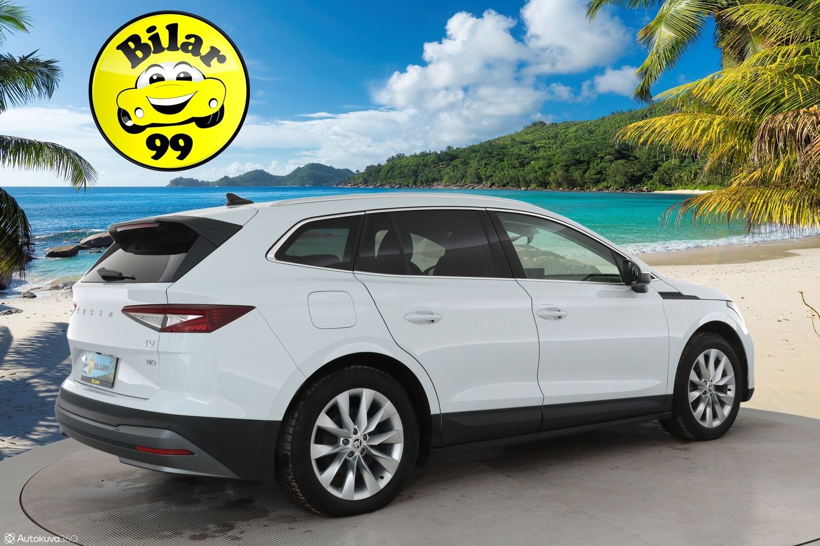 SKODA ENYAQ 2021 iV80 - Lämpöpumppu / Koukku / Adapt. vakkari / Matrix LED / P.kamera / Keyless / Apple&Android / Tulossa toimipisteeseen!