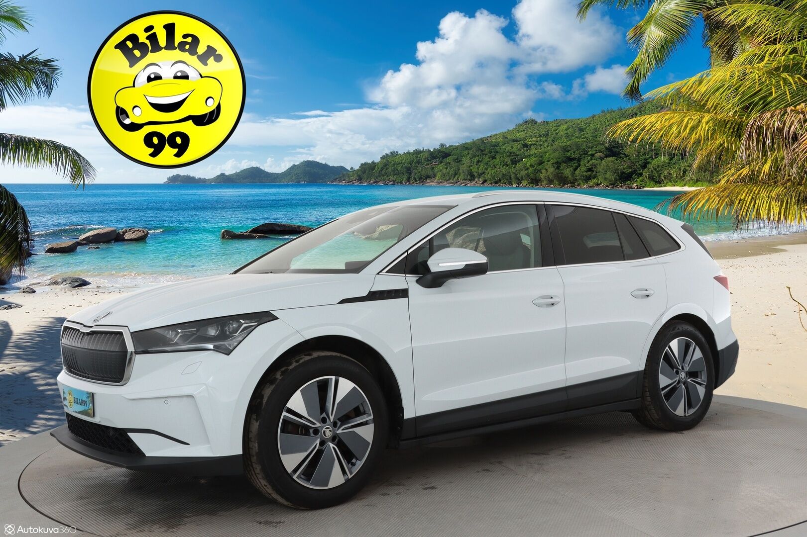 SKODA ENYAQ 2021 iV80 - Lämpöpumppu / Koukku / Adapt. vakkari / Matrix LED / P.kamera / Keyless / Apple&Android / Tulossa toimipisteeseen!