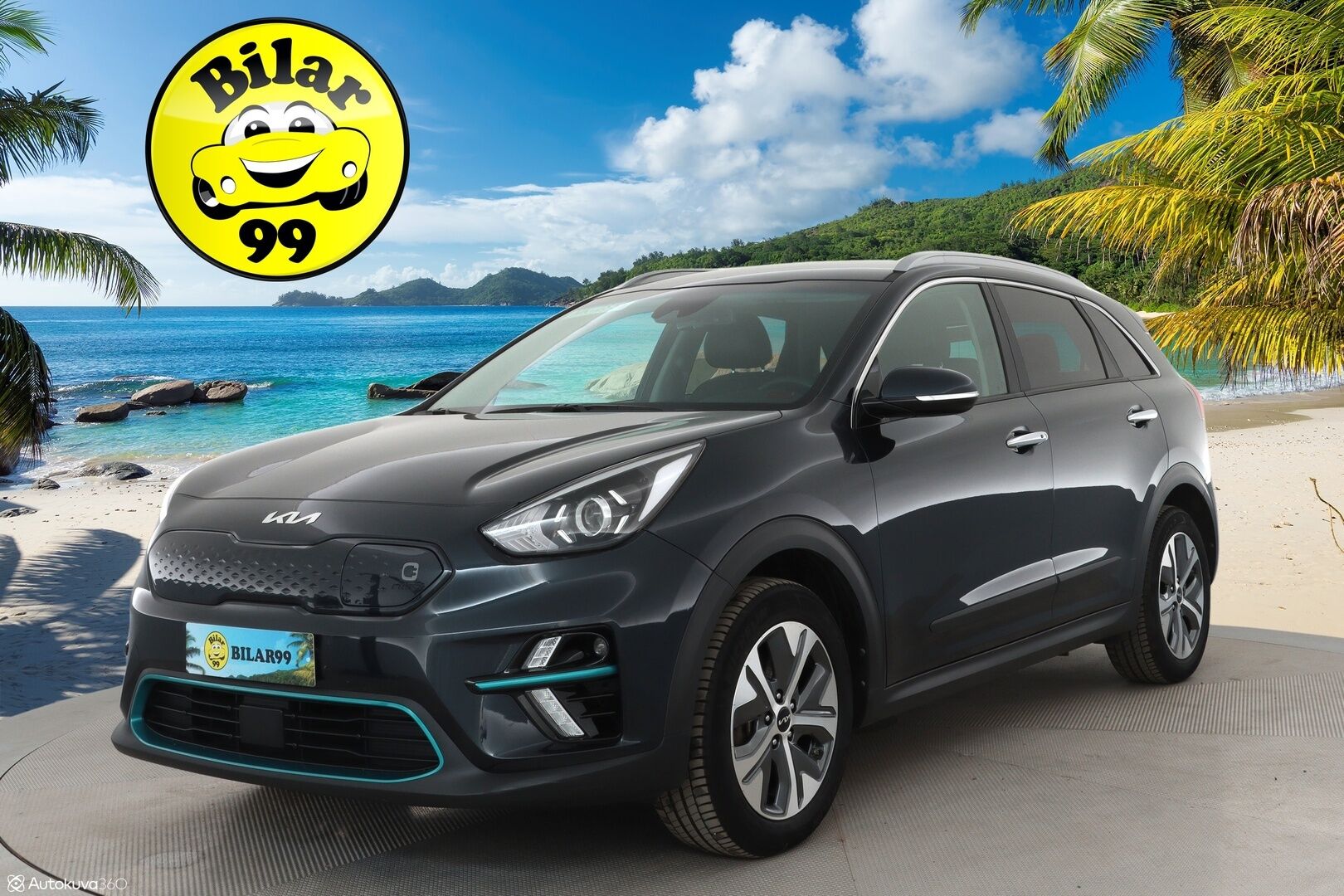 KIA NIRO 2022 64kWh 150kW Vision - Adapt. Vakkari / P. Kamera / Navi / Kaistavahti / Apple&Android / KeylessGO / 2x Renkaat / 
